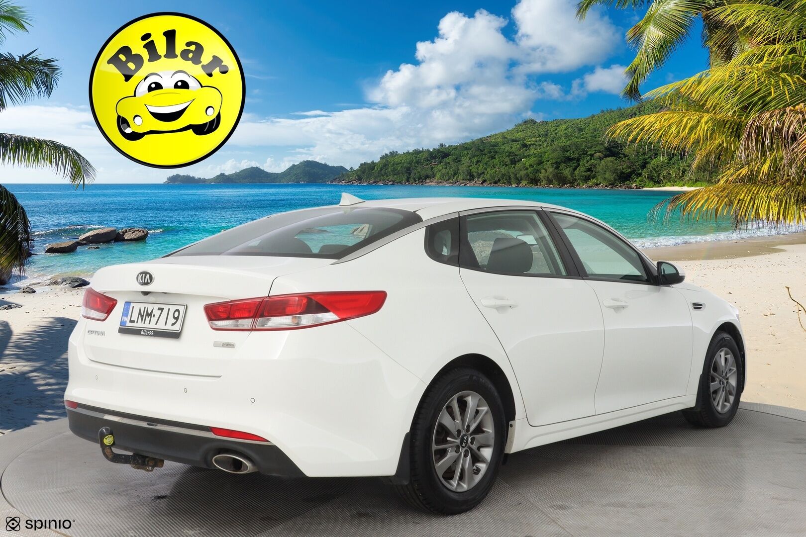 Kia Optima 2016 1,7 CRDi ISG LX DCT A/T - Suomi-auto | Kahdet renkaat Kia-aluvantein | Vetokoukku | Lohko+sisätilanlämmitin | Vakkari | Kamera | Ratinlämmitin | Navi | 