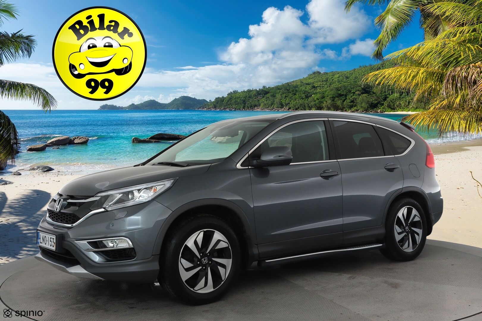 Honda CR-V 2016 1,6 Diesel Lifestyle AT **Vakkari / P.kamera / Eberspächer / Koukku / Puolinahat / Bluetooth** - Suomi-auto / Kahdet renkaat aluvanteilla