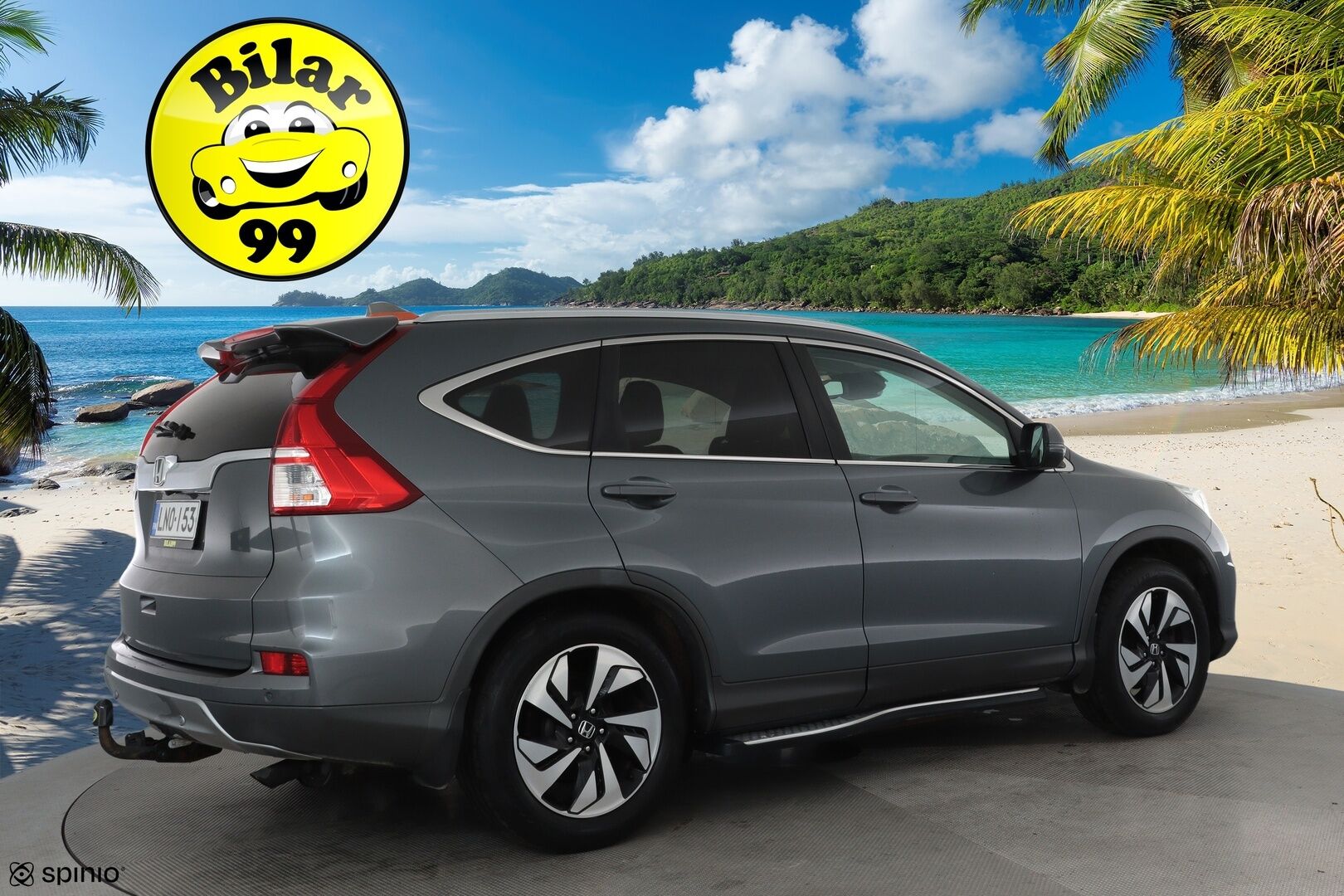 Honda CR-V 2016 1,6 Diesel Lifestyle AT **Vakkari / P.kamera / Eberspächer / Koukku / Puolinahat / Bluetooth** - Suomi-auto / Kahdet renkaat aluvanteilla
