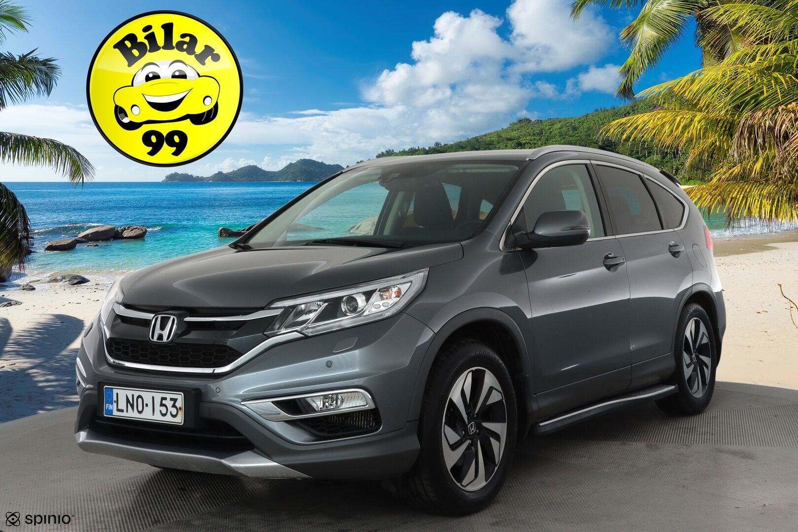 Honda CR-V 2016 1,6 Diesel Lifestyle AT **Vakkari / P.kamera / Eberspächer / Koukku / Puolinahat / Bluetooth** - Suomi-auto / Kahdet renkaat aluvanteilla