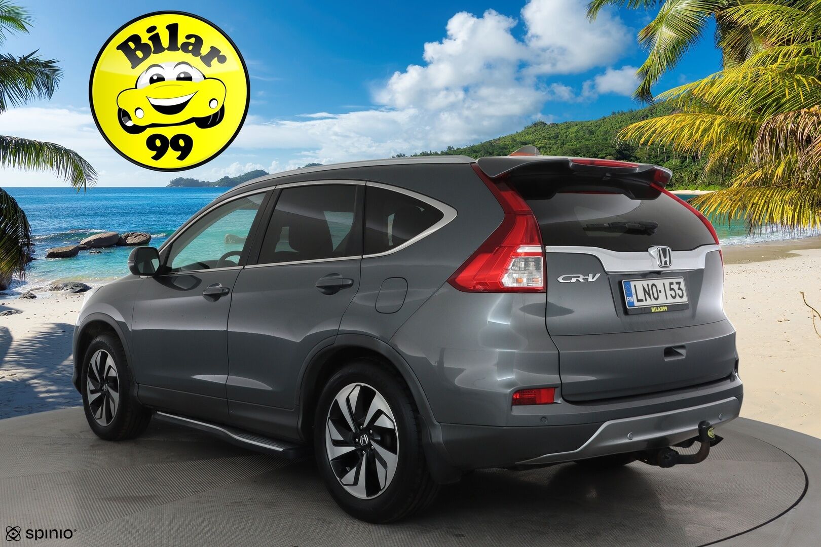 Honda CR-V 2016 1,6 Diesel Lifestyle AT **Vakkari / P.kamera / Eberspächer / Koukku / Puolinahat / Bluetooth** - Suomi-auto / Kahdet renkaat aluvanteilla
