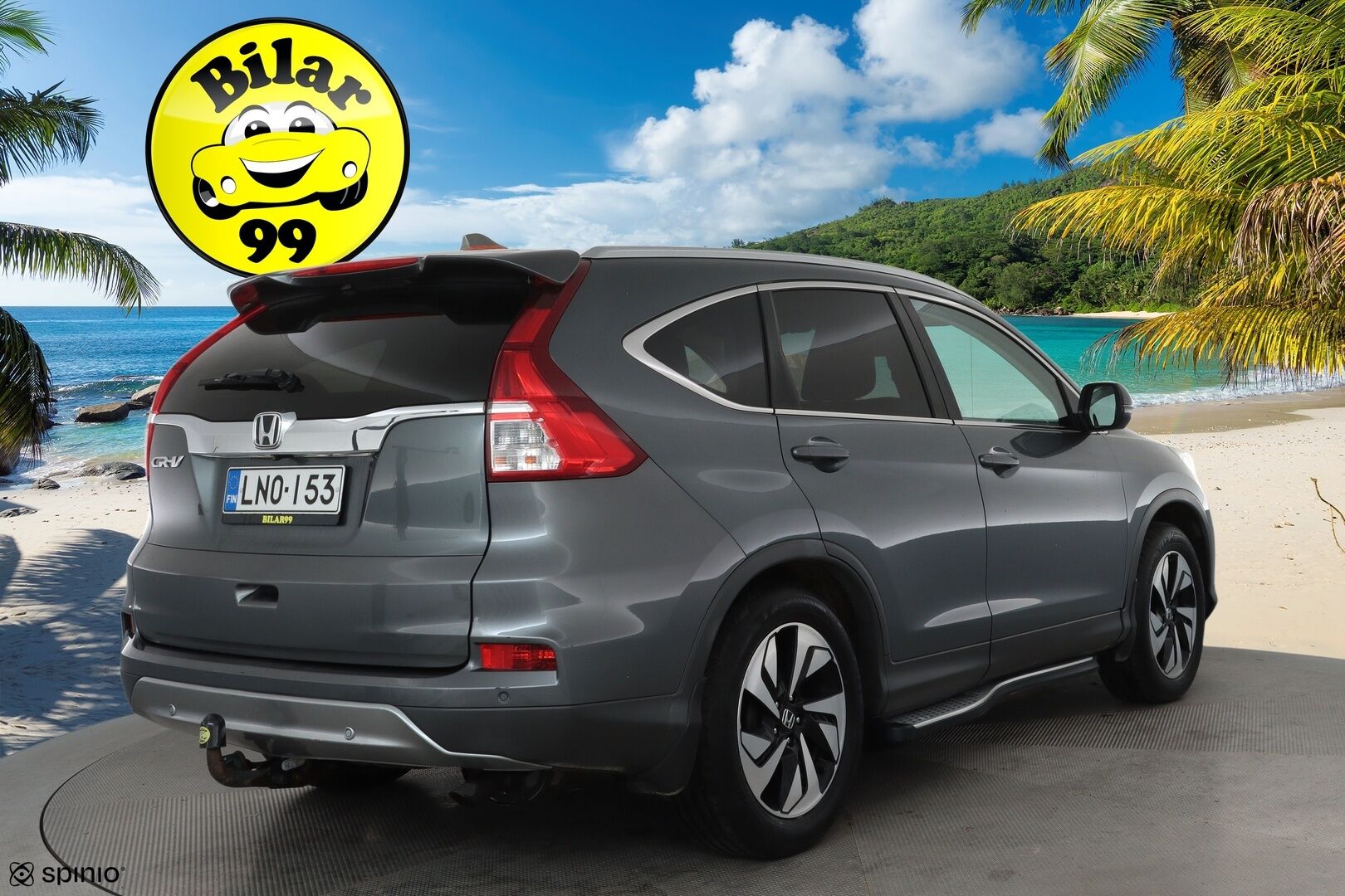 Honda CR-V 2016 1,6 Diesel Lifestyle AT **Vakkari / P.kamera / Eberspächer / Koukku / Puolinahat / Bluetooth** - Suomi-auto / Kahdet renkaat aluvanteilla