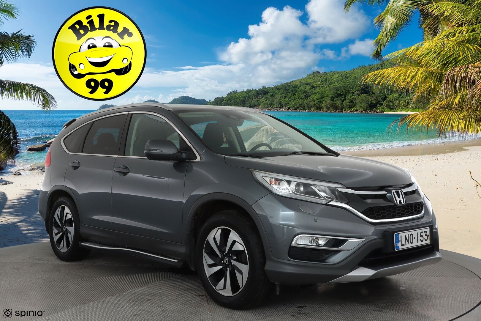 Honda CR-V 2016 1,6 Diesel Lifestyle AT **Vakkari / P.kamera / Eberspächer / Koukku / Puolinahat / Bluetooth** - Suomi-auto / Kahdet renkaat aluvanteilla