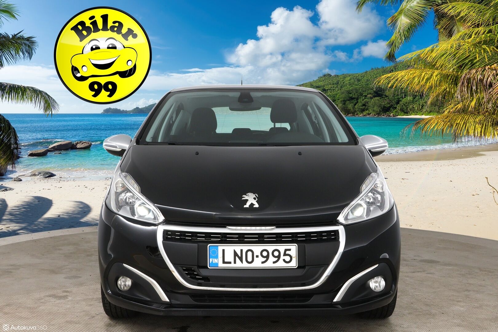 Peugeot 208 2016 Allure VTi 82 5-ov ETG Automaatti / Suomi-auto / Vakkari / Tutka / Apple Carplay / - Särmällä huoltohistorialla / Juuri katsastettu / 2x hyvät renkaat