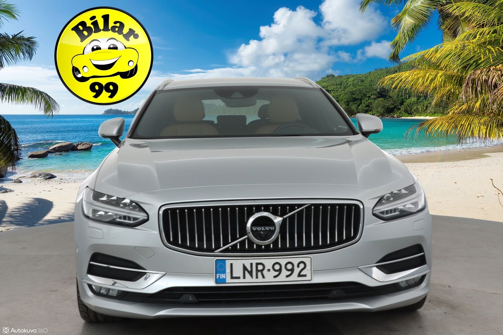 Volvo V90 2017 D4 AWD Business Inscription aut ** HUD / 360° Kamera / Webasto / Koukku / Adapt.Vakkari / Sporttipenkki Muistilla ** - Suomi-auto / Merkkihuollettu! / Juuri huollettu / Uudet talvirenkaat *