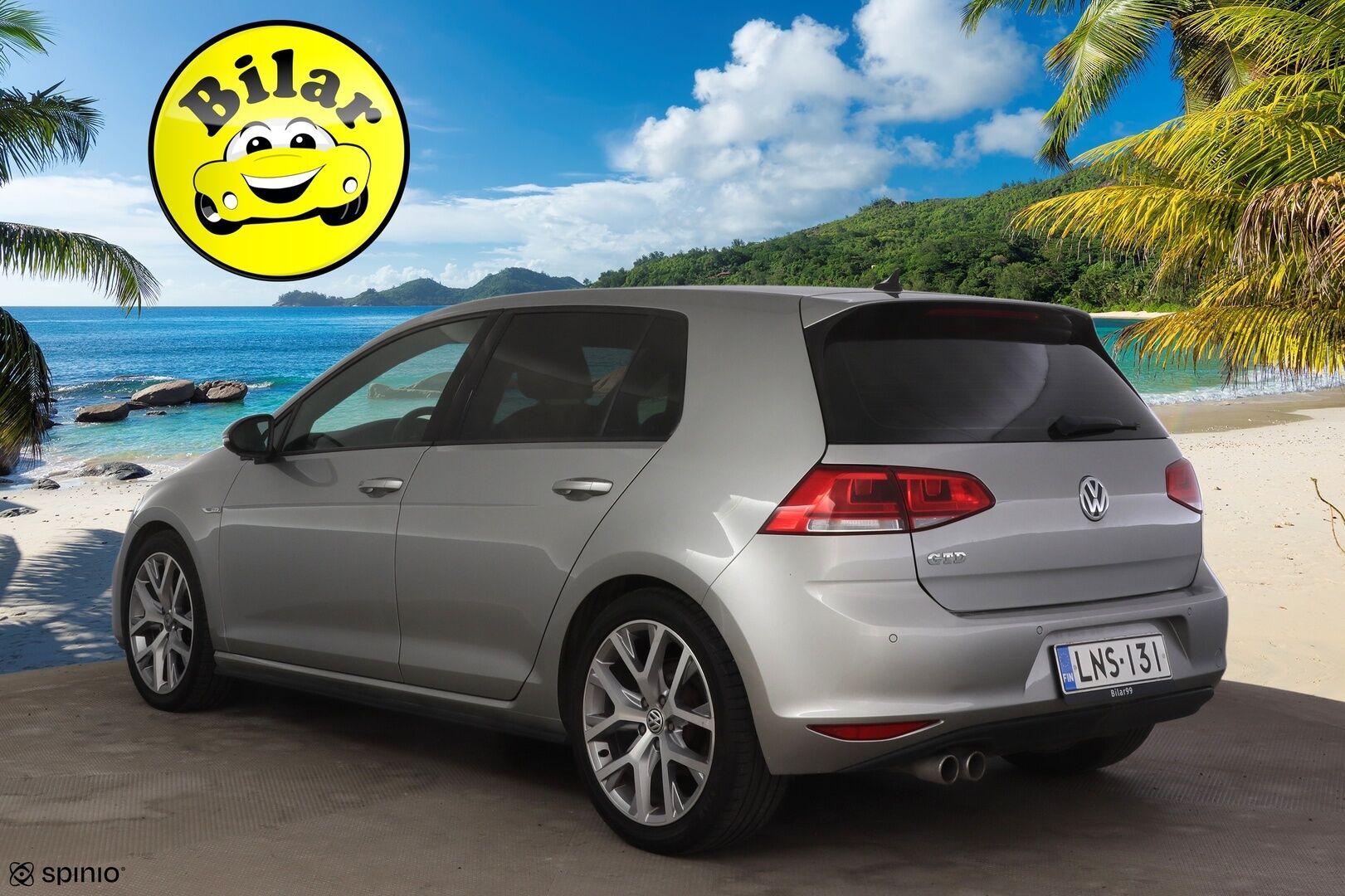 Volkswagen Golf 2017 GTD 2,0 TDI 135 kW (184 hv) - | Lohkolämmitin | P. Tutkat | Vakionopeudensäädin | Navi | Bluetooth | 2x Renkaat ja vanteet |