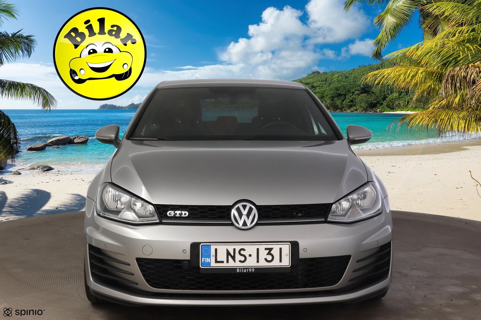 Volkswagen Golf 2017 GTD 2,0 TDI 135 kW (184 hv) - | Lohkolämmitin | P. Tutkat | Vakionopeudensäädin | Navi | Bluetooth | 2x Renkaat ja vanteet |