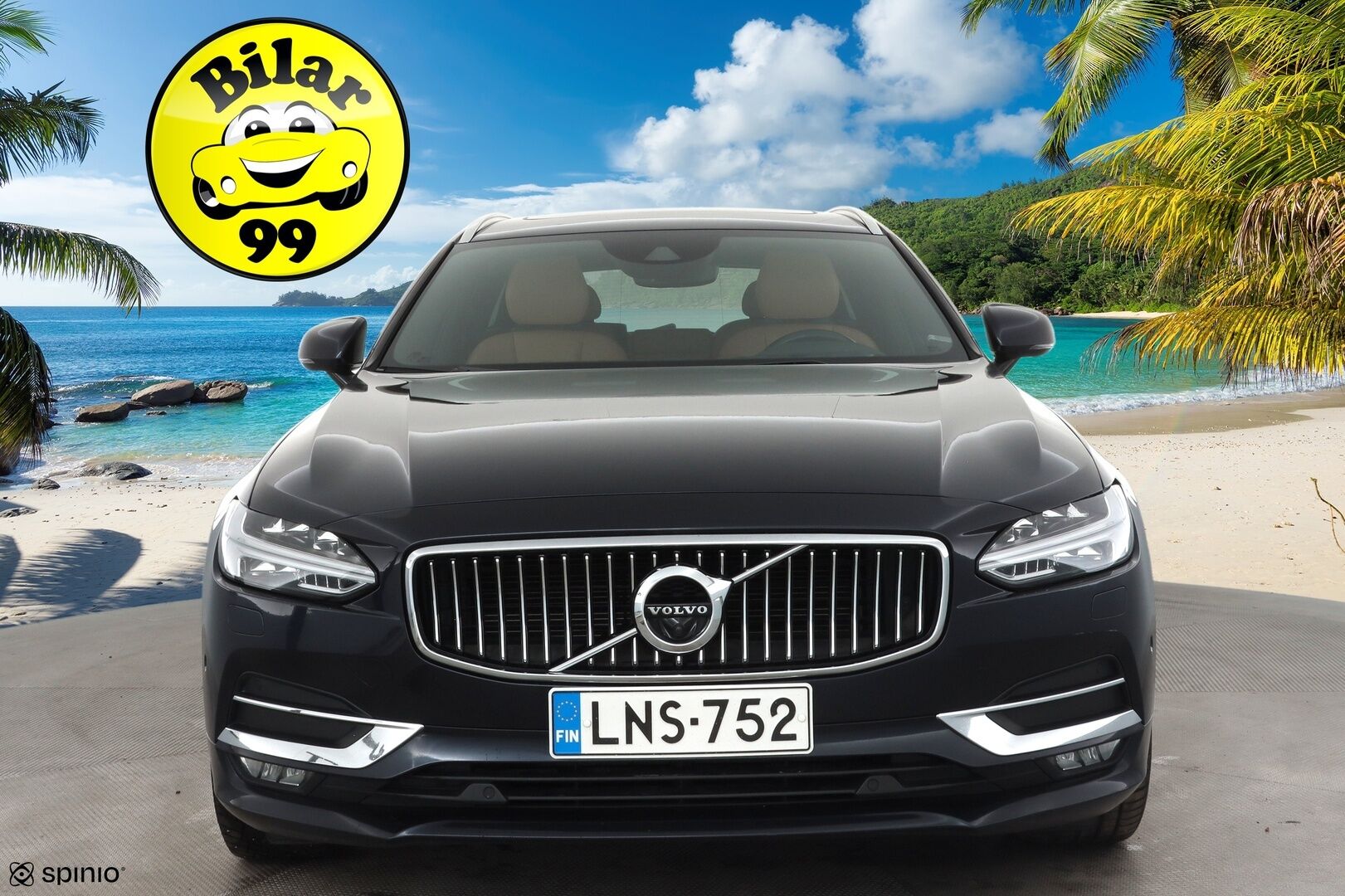 Volvo V90 2017 D5 AWD Business Inscription aut - Ilman AD-Blue järjestelmää | ACC | HUD | 360° | Ilmastoidut muistipenkit | BLIS | Panorama | Keyless | Full LED | Webasto