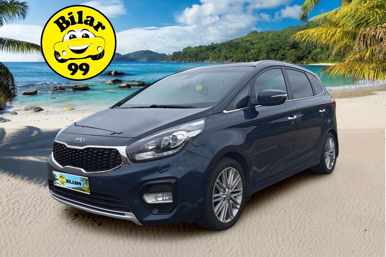 Kia Carens 2017 1,7 CRDi 141 hv EX DCT A/T 7P - | Vakkari | Navi | 7-paikkanen | Ohjauspyörän lämmitin | P. kamera | 2x renkaat aluvantein |