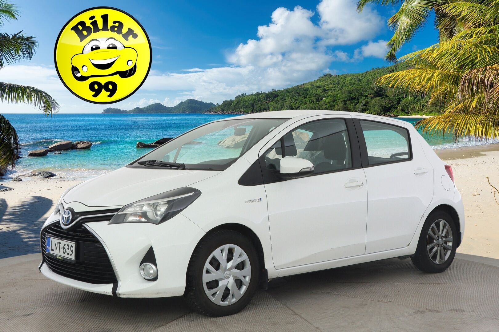 Toyota Yaris 2017 1,5 Hybrid Active 5ov - Huutokaupat.com / Merkkihuollettu / p-kamera