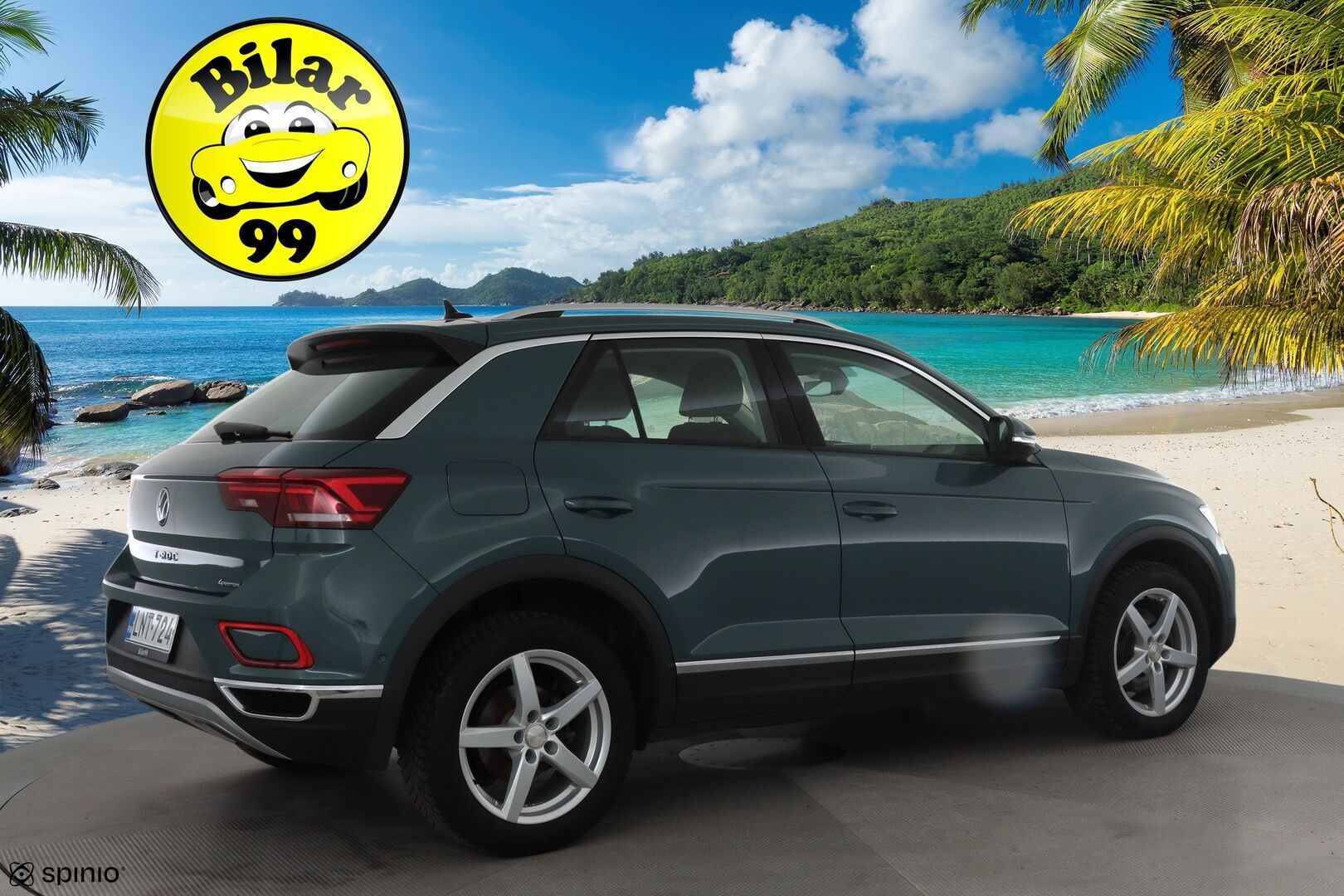 Volkswagen T-Roc 2023 Style 2,0 TDI SCR 110 kW 4MOTION DSG * ACC / P.kamera / LED / Navi / Webasto / Puolinahat / Sähköluukku * - 1.Om Suomi-auto / Kahdet renkaat aluvanteilla 