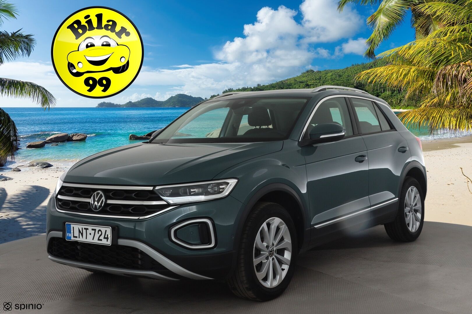 Volkswagen T-Roc 2023 Style 2,0 TDI SCR 110 kW 4MOTION DSG * ACC / P.kamera / LED / Navi / Webasto / Puolinahat / Sähköluukku * - 1.Om Suomi-auto / Kahdet renkaat aluvanteilla 