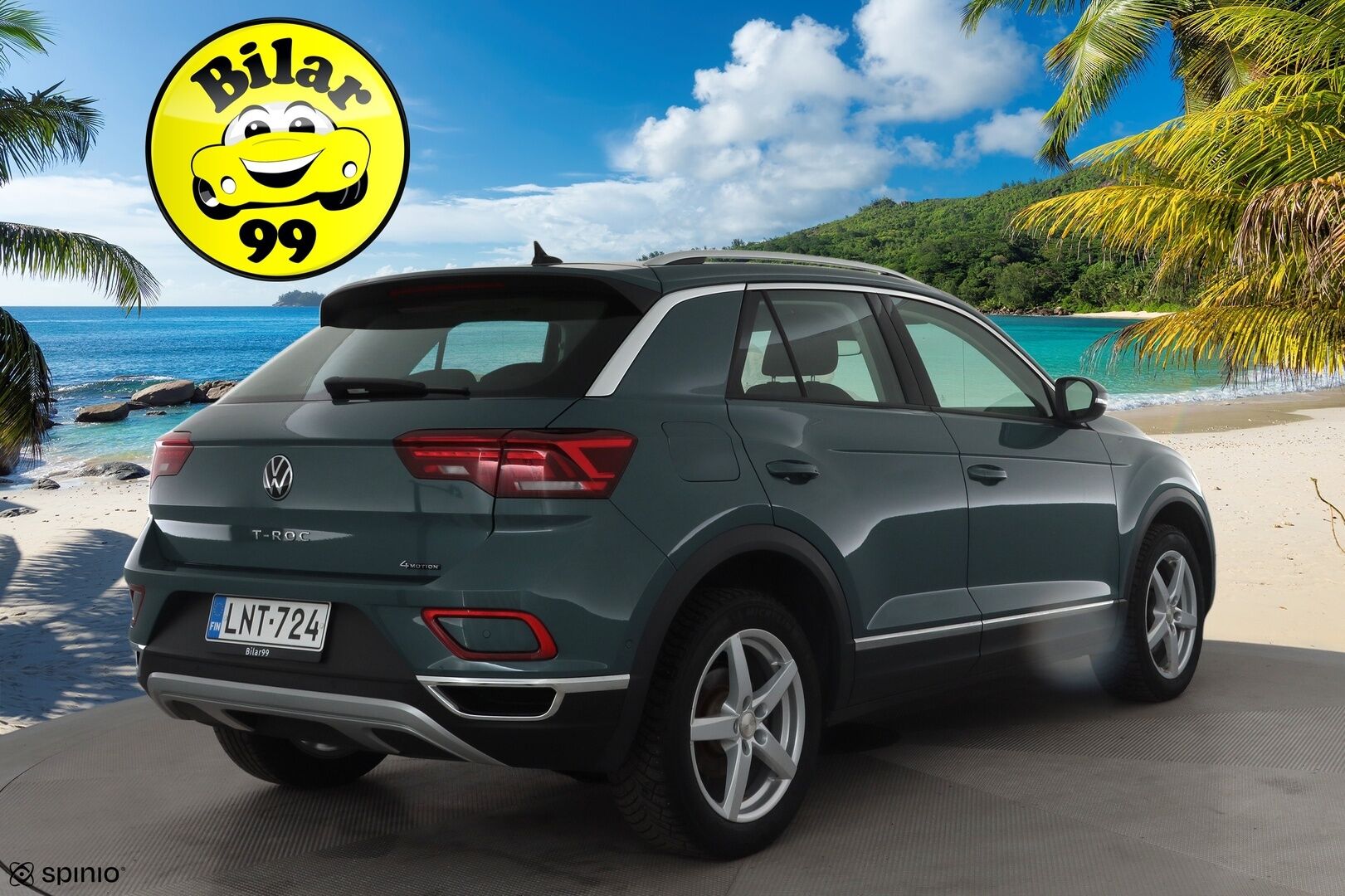 Volkswagen T-Roc 2023 Style 2,0 TDI SCR 110 kW 4MOTION DSG * ACC / P.kamera / LED / Navi / Webasto / Puolinahat / Sähköluukku * - 1.Om Suomi-auto / Kahdet renkaat aluvanteilla 