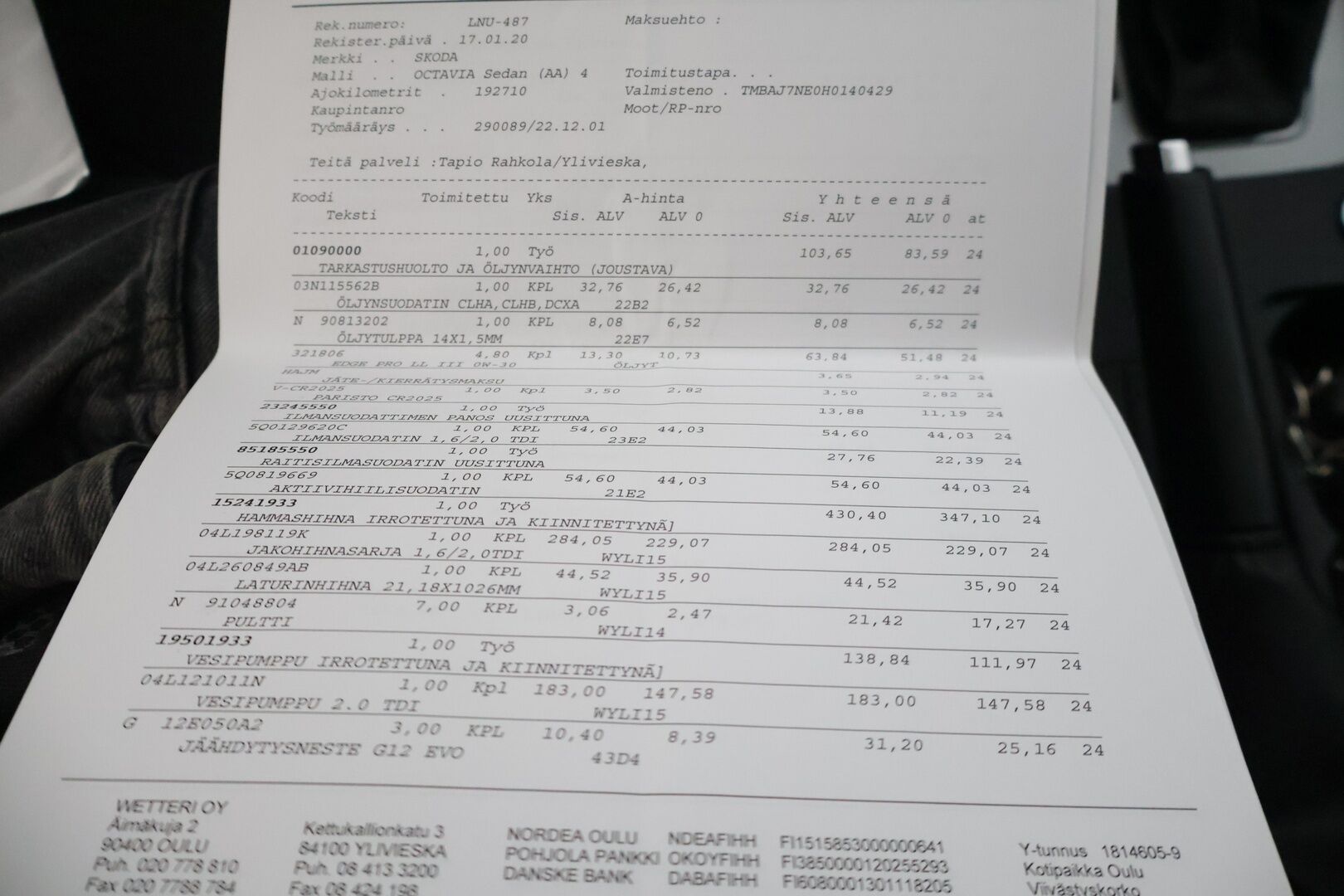 Skoda Octavia 2017 2,0 TDI 150 Style DSG Autom. - * YritysOutlet - tämä auto myydään vain yrityksille *