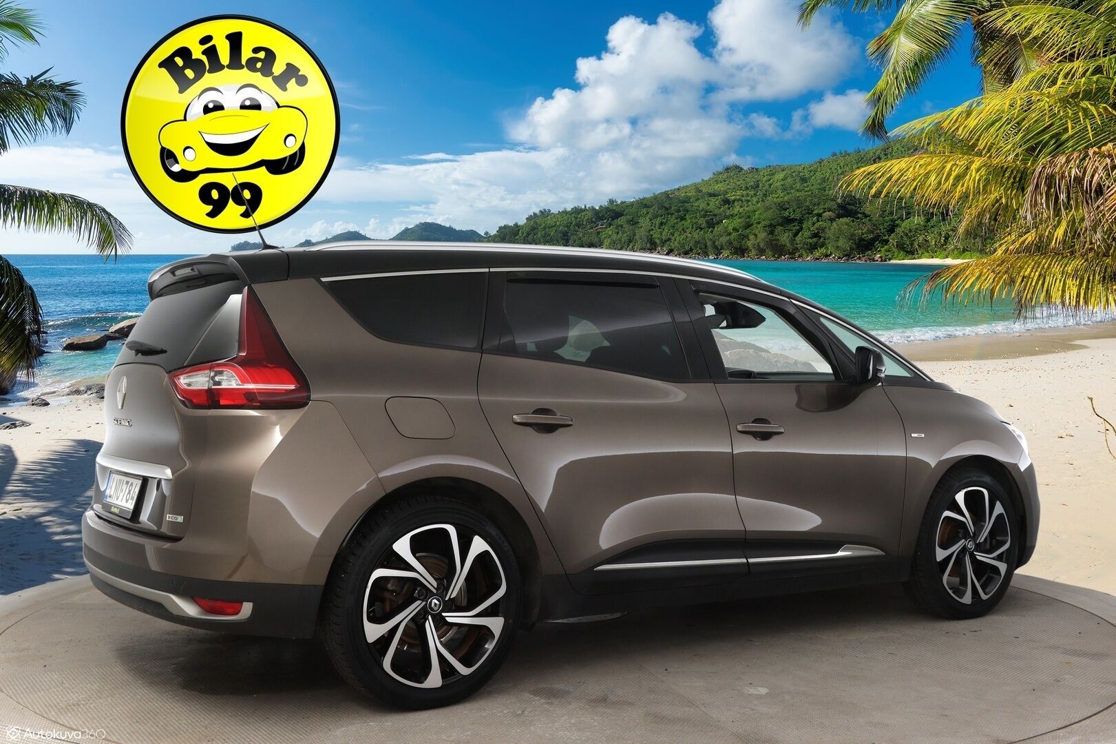Renault Grand Scenic 2017 dCi 110 EDC7-aut Bose - |7-Paikkainen | Hierovapenkki | Navi | Panorama | HUD | Adapt.vakkari |