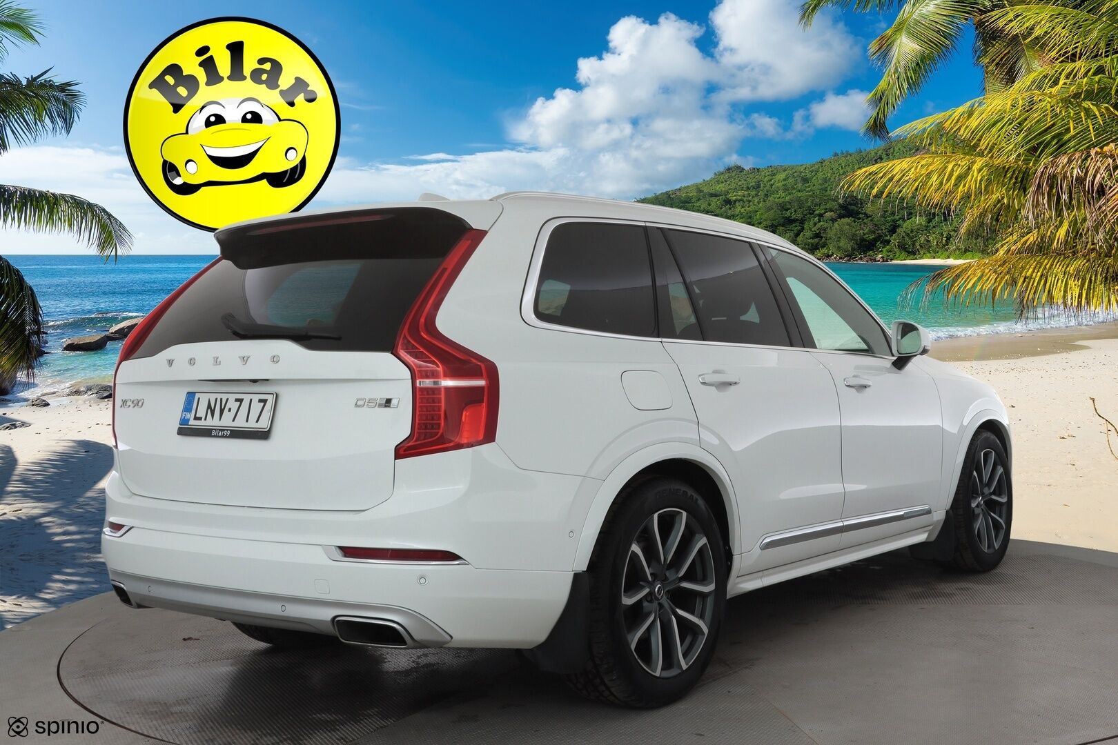 Volvo XC90 2017 D5 AWD Inscription aut - | Pilot assist | Webasto | Koukku | B&W | Muistipenkit | 360-Kamera | Full-LED | HUD | Panorama | Ilmastoidut Sporttinahat | Keyless | Apple&Android | Suomi-auto | Kahdet Renkaat | Merkkihuollettu |
