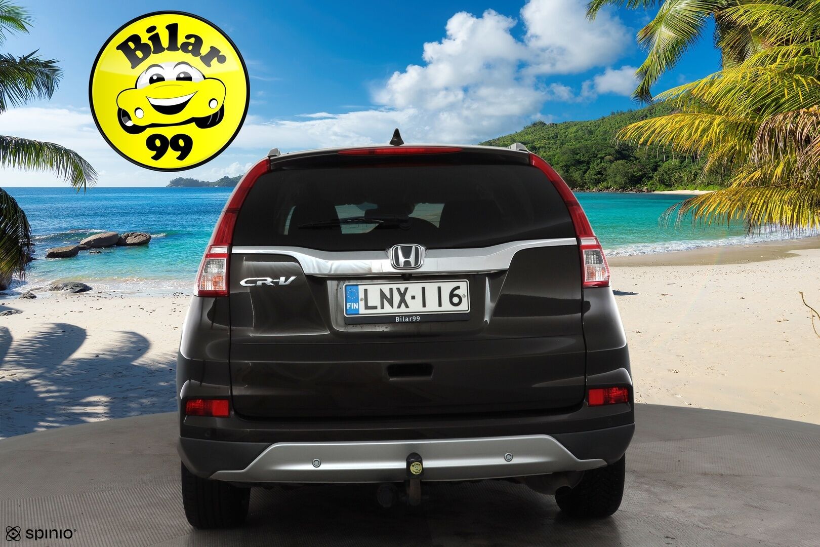 Honda CR-V 2017 1,6 Diesel Elegance Plus AT * 1.Om Suomi-auto / Vakkari / P.kamera / Webasto / Koukku / Navi * - Kahdet renkaat aluvanteilla - HULLU BLACKWEEK KORKOTARJOUS 2,49%