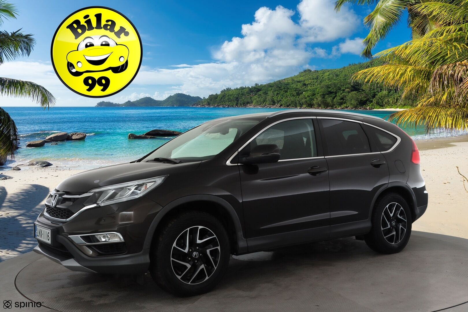 Honda CR-V 2017 1,6 Diesel Elegance Plus AT * 1.Om Suomi-auto / Vakkari / P.kamera / Webasto / Koukku / Navi * - Kahdet renkaat aluvanteilla - HULLU BLACKWEEK KORKOTARJOUS 2,49%