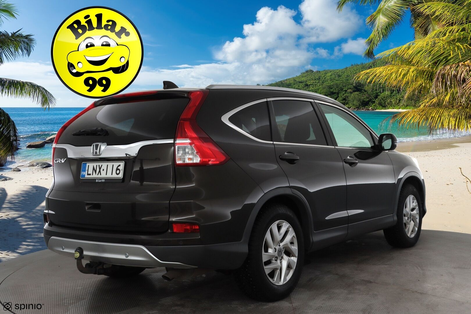 Honda CR-V 2017 1,6 Diesel Elegance Plus AT * 1.Om Suomi-auto / Vakkari / P.kamera / Webasto / Koukku / Navi * - Kahdet renkaat aluvanteilla - HULLU BLACKWEEK KORKOTARJOUS 2,49%