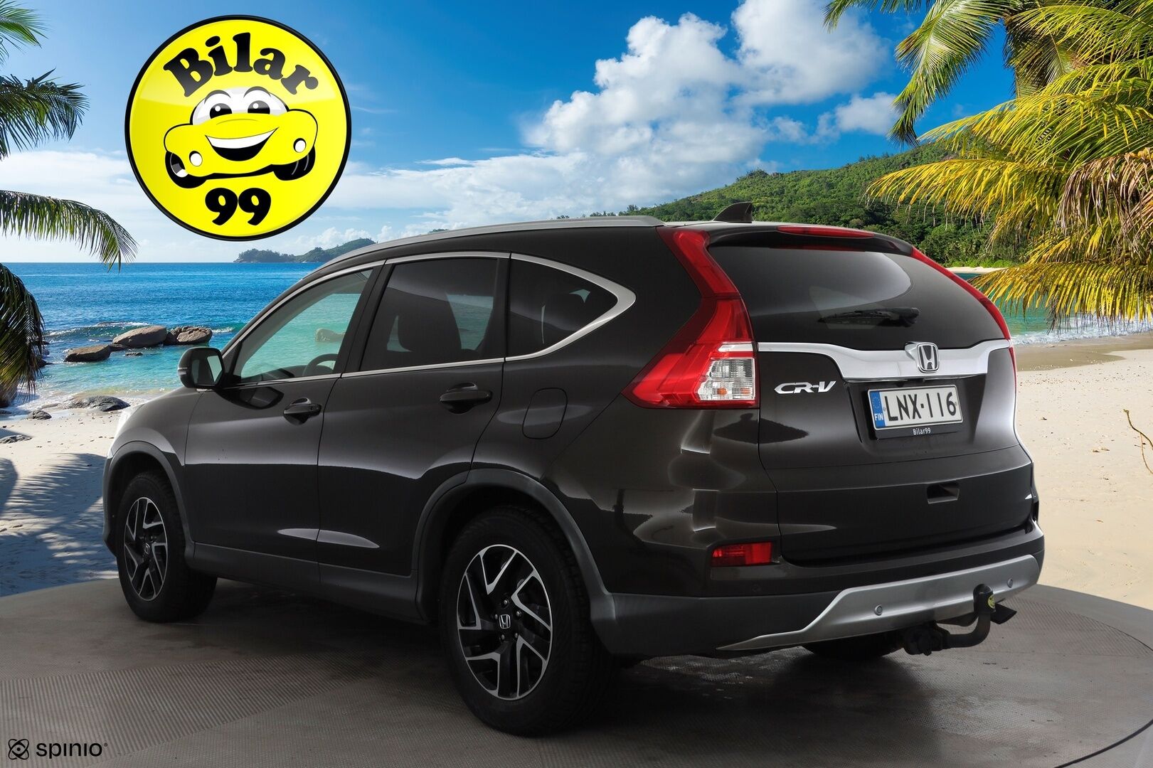 Honda CR-V 2017 1,6 Diesel Elegance Plus AT * 1.Om Suomi-auto / Vakkari / P.kamera / Webasto / Koukku / Navi * - Kahdet renkaat aluvanteilla - HULLU BLACKWEEK KORKOTARJOUS 2,49%