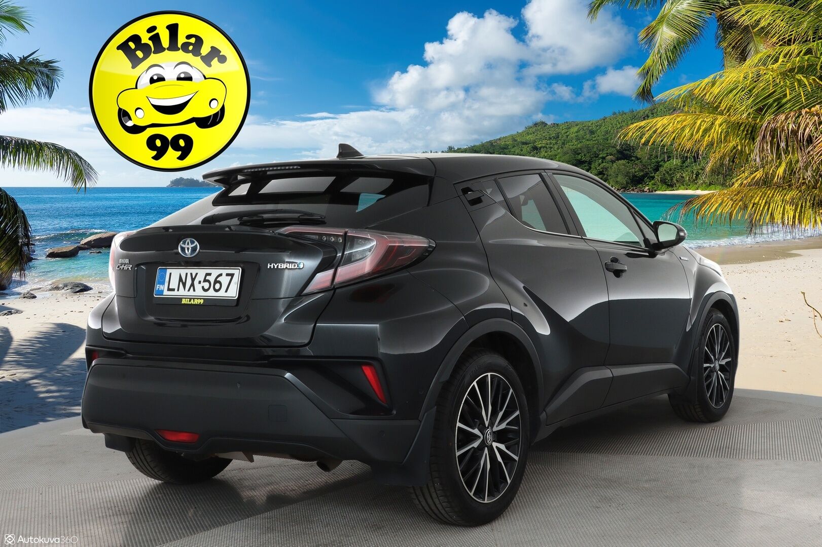 Toyota C-HR 2017 1,8 Hybrid Premium ** Webasto / Adapt. vakkari / Keyless / P.kamera / Kaistavahti ** - Merkkihuollettu / 