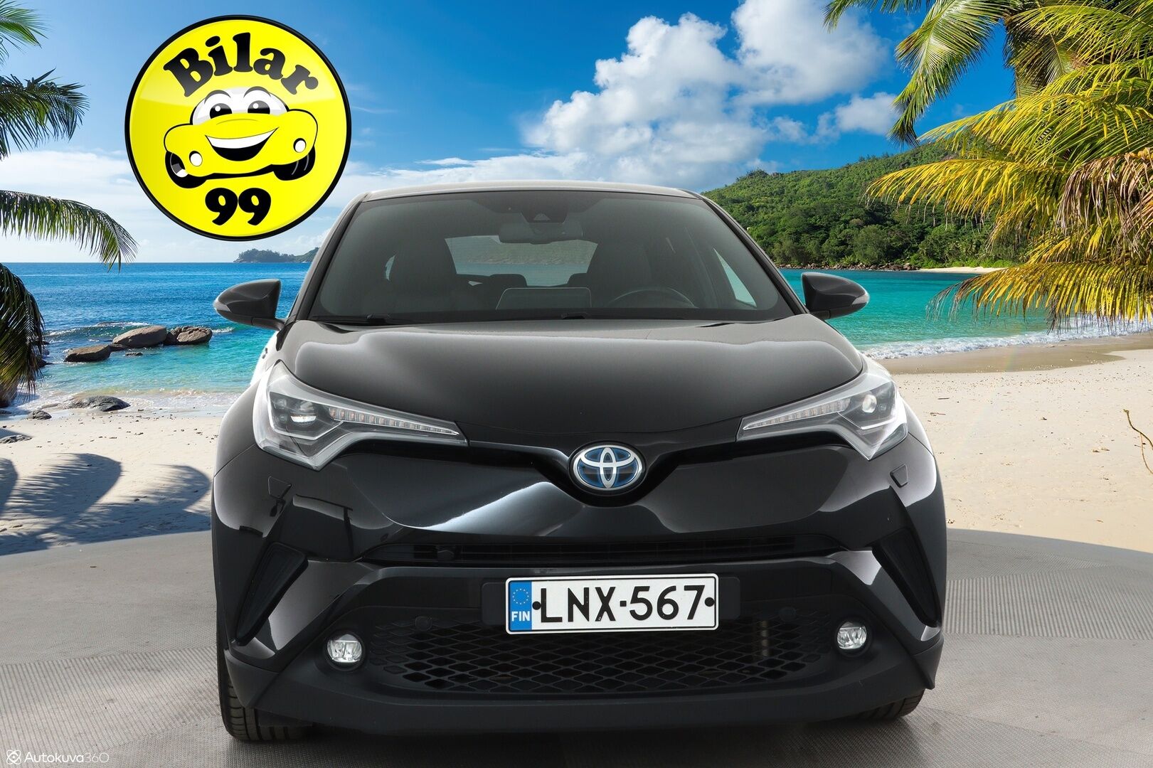 Toyota C-HR 2017 1,8 Hybrid Premium ** Webasto / Adapt. vakkari / Keyless / P.kamera / Kaistavahti ** - Merkkihuollettu / 
