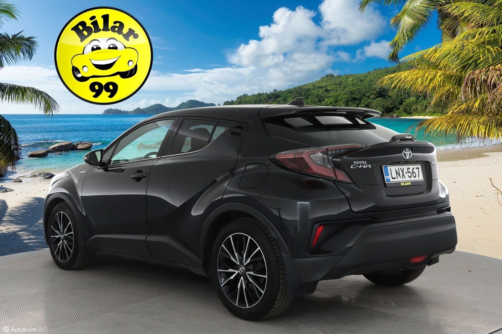 Toyota C-HR 2017 1,8 Hybrid Premium *ACC / Webasto / Koukku / Puolinahat / Kamera / Kessy / Bliss* - *Suomiauto / Merkkihuollettu / 2x renkaat ja vanteet*