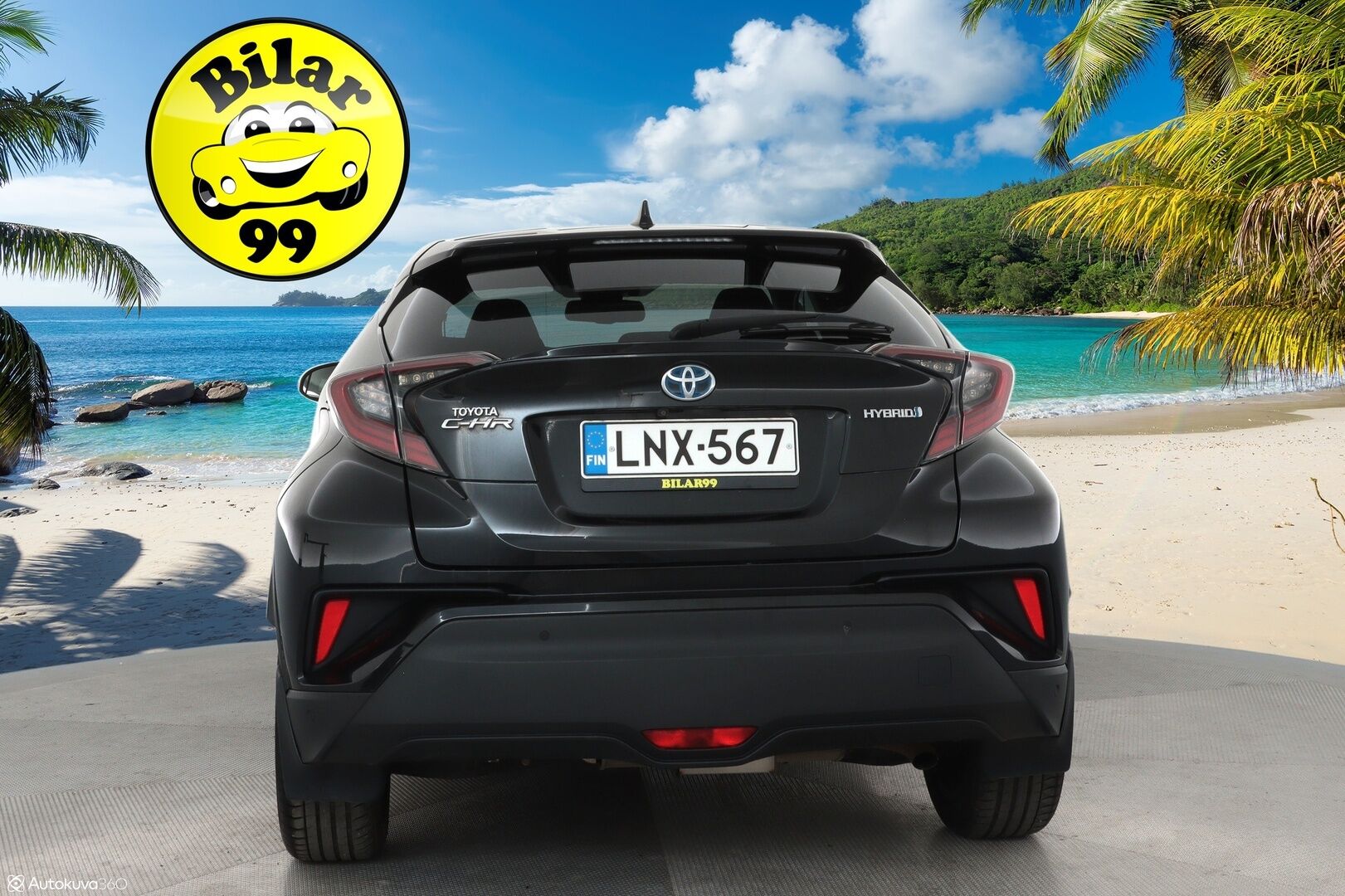 Toyota C-HR 2017 1,8 Hybrid Premium ** Webasto / Adapt. vakkari / Keyless / P.kamera / Kaistavahti ** - Merkkihuollettu / 