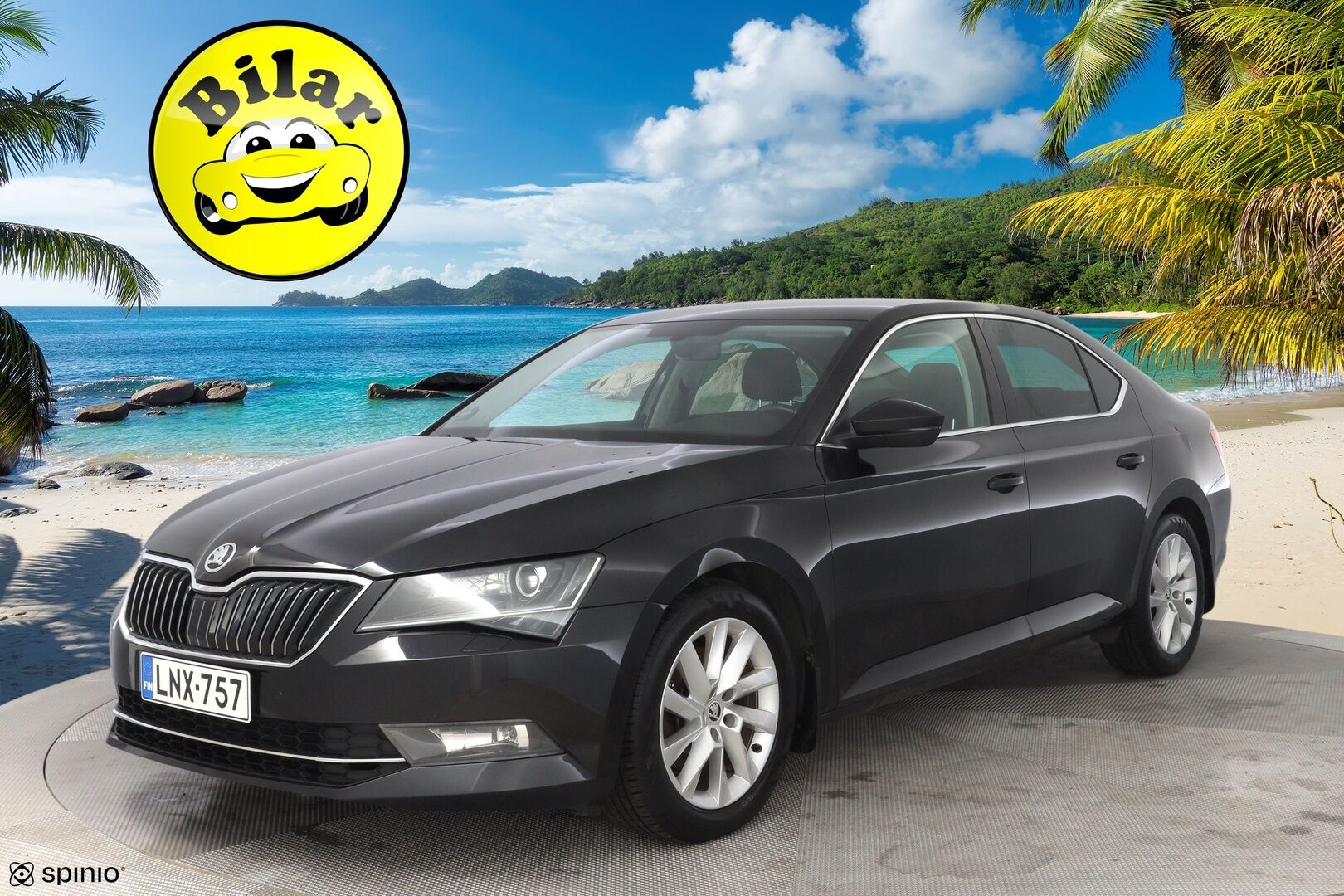 Skoda Superb 2017 MYYDÄÄN HUUTOKAUPAT.COM - Suomi-auto | Tutkat | Vakkari | Xenon | KeylessGo | Kahdet renkaat aluvantein