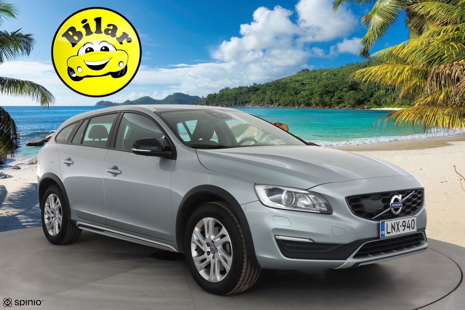 Volvo V60 Cross Country 2017 D4 Summum aut - 1.Om Suomi-auto | * ACC | Webasto | Koukku | H&K | Muistipenkki | Aktiiv.Xenon | NAVI | Nahat | Keyless | Kaistavahti