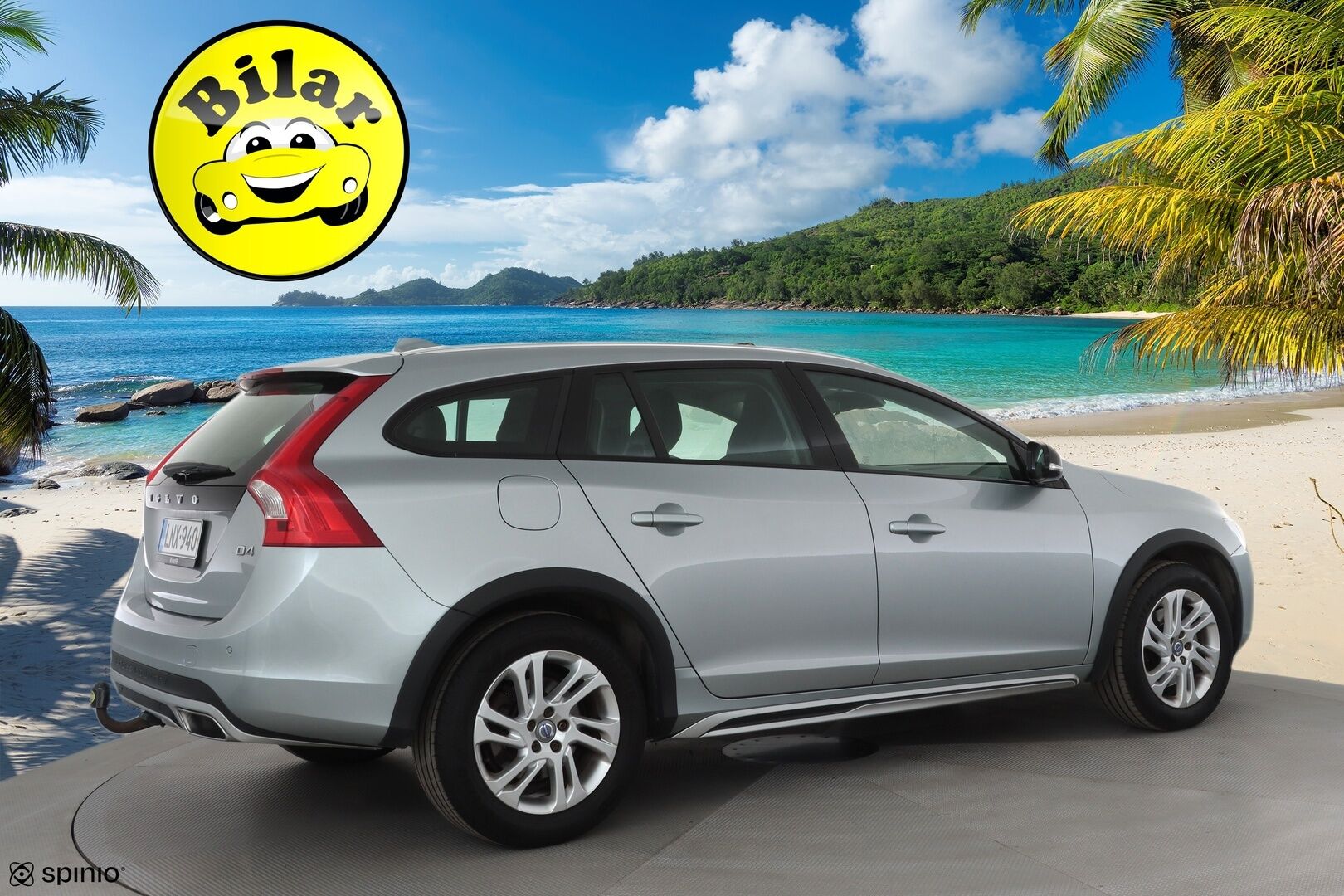 Volvo V60 Cross Country 2017 D4 Summum aut - 1.Om Suomi-auto | * ACC | Webasto | Koukku | H&K | Muistipenkki | Aktiiv.Xenon | NAVI | Nahat | Keyless | Kaistavahti