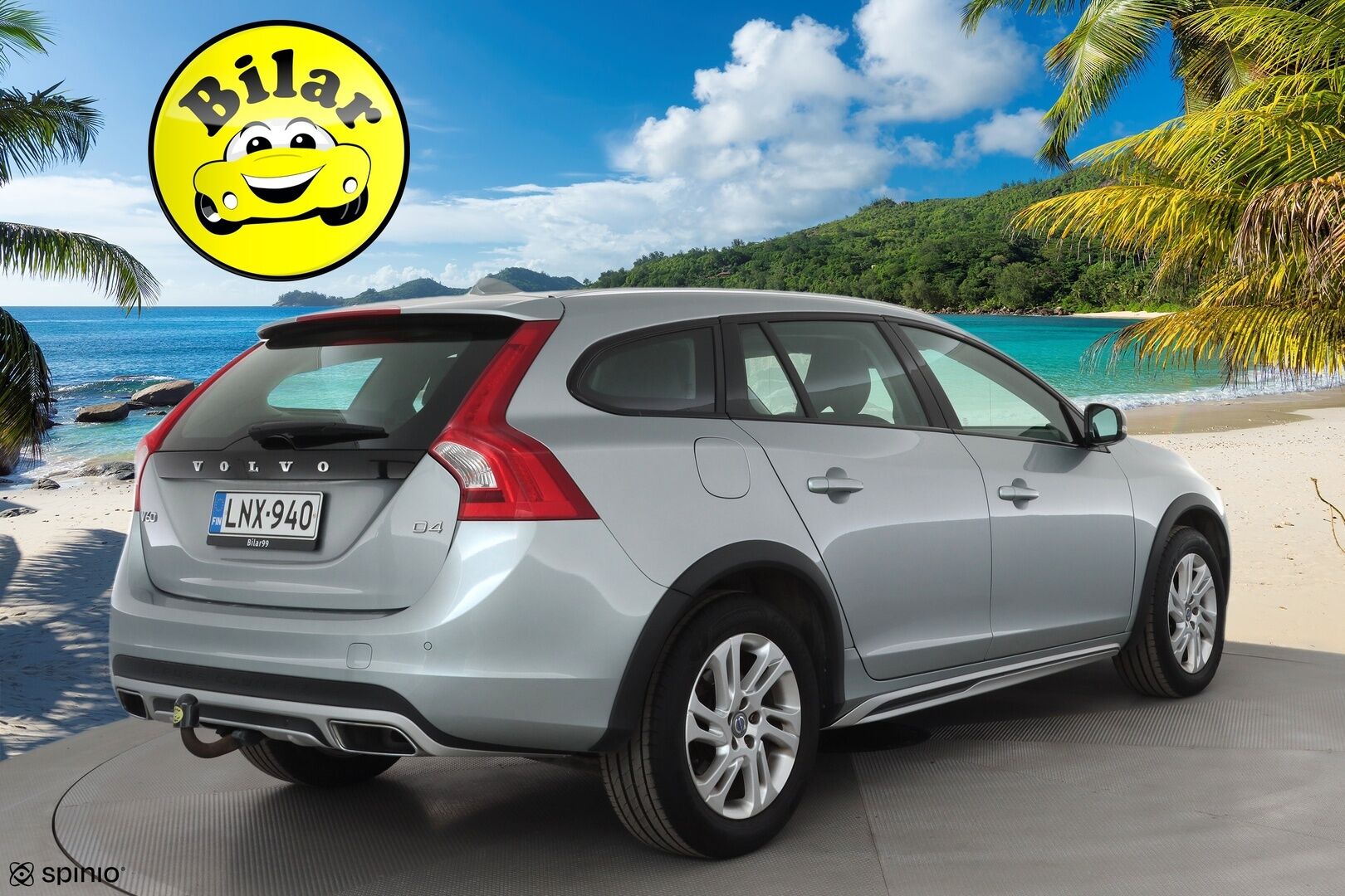 Volvo V60 Cross Country 2017 D4 Summum aut - 1.Om Suomi-auto | * ACC | Webasto | Koukku | H&K | Muistipenkki | Aktiiv.Xenon | NAVI | Nahat | Keyless | Kaistavahti