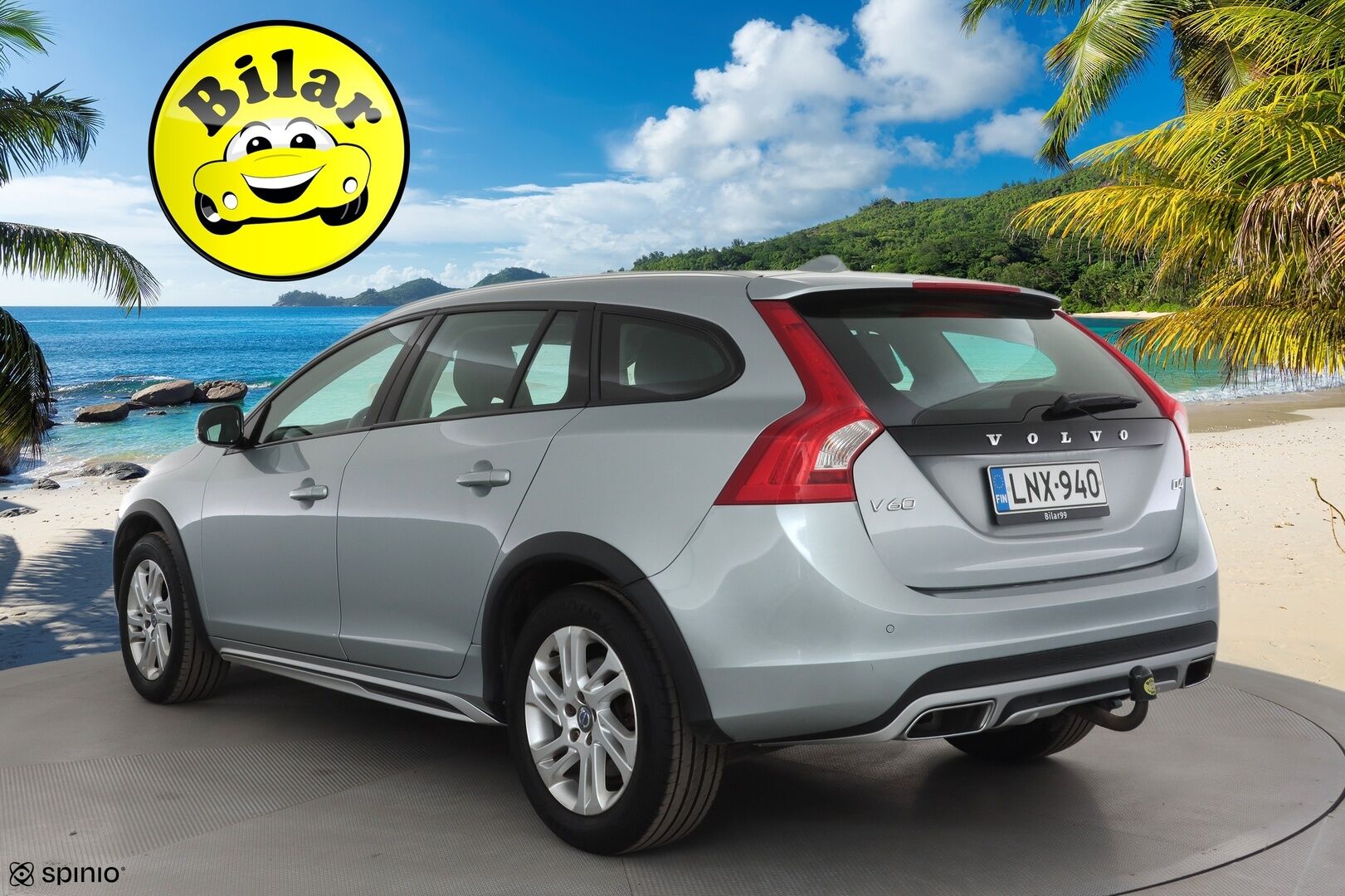 Volvo V60 Cross Country 2017 D4 Summum aut - 1.Om Suomi-auto | * ACC | Webasto | Koukku | H&K | Muistipenkki | Aktiiv.Xenon | NAVI | Nahat | Keyless | Kaistavahti