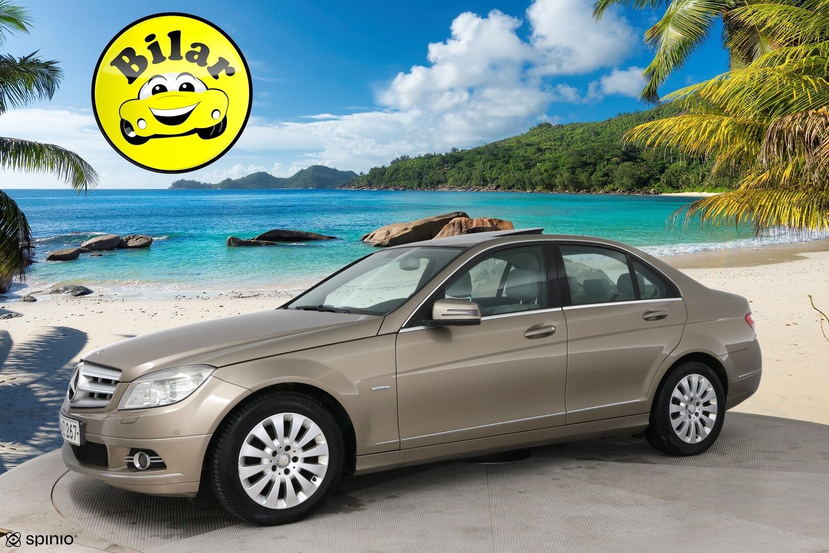 Mercedes-Benz C 2008 200 Kompressor A Business - Suomi-Auto | Tutkat | Kattoluukku | Hyvässä kunnossa