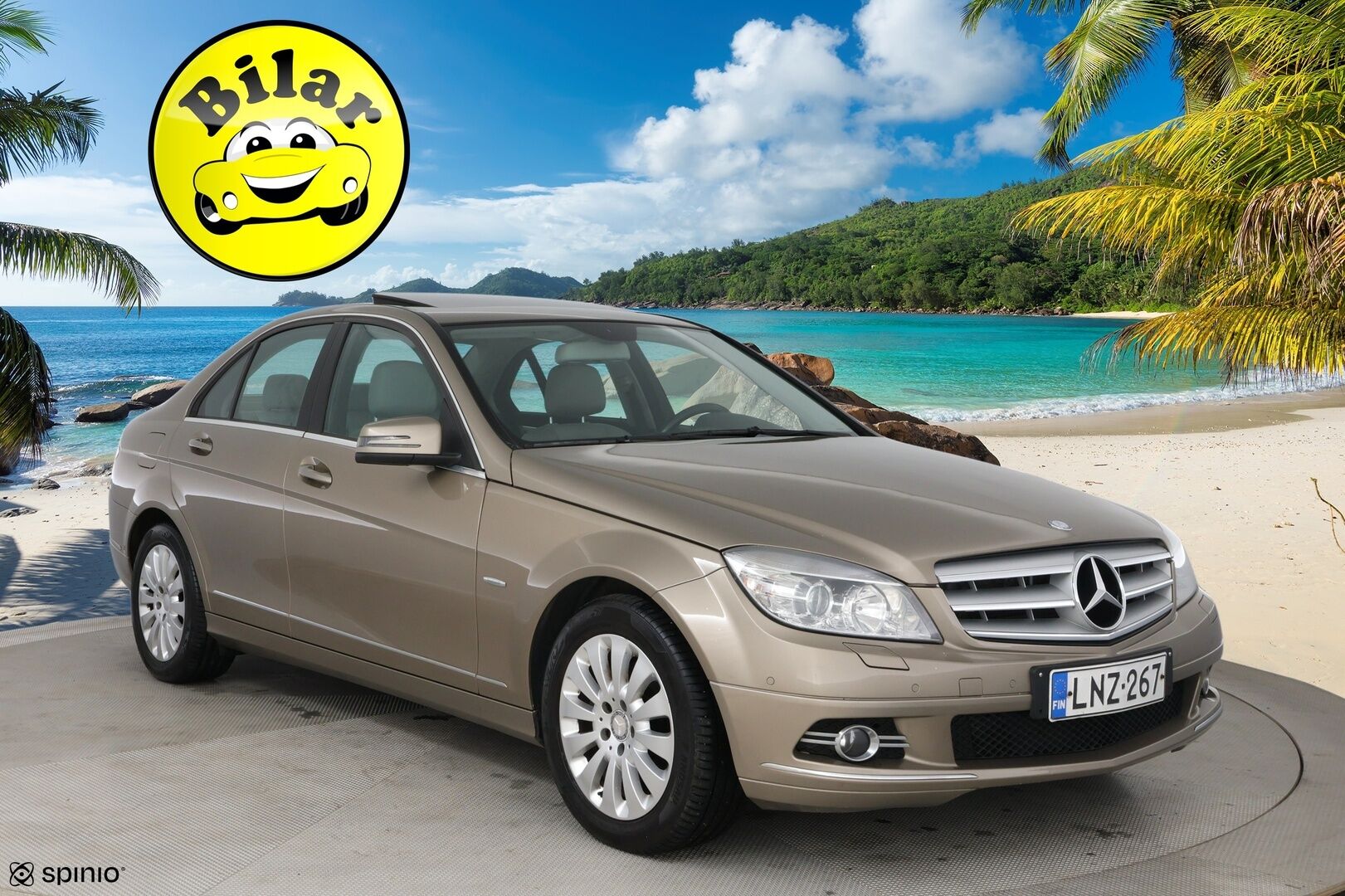 Mercedes-Benz C 2008 200 Kompressor A Business - Suomi-Auto | Tutkat | Kattoluukku | Upea yksilö