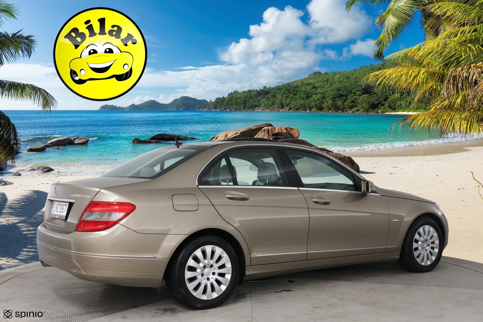 Mercedes-Benz C 2008 200 Kompressor A Business - Suomi-Auto | Tutkat | Kattoluukku | Hyvässä kunnossa