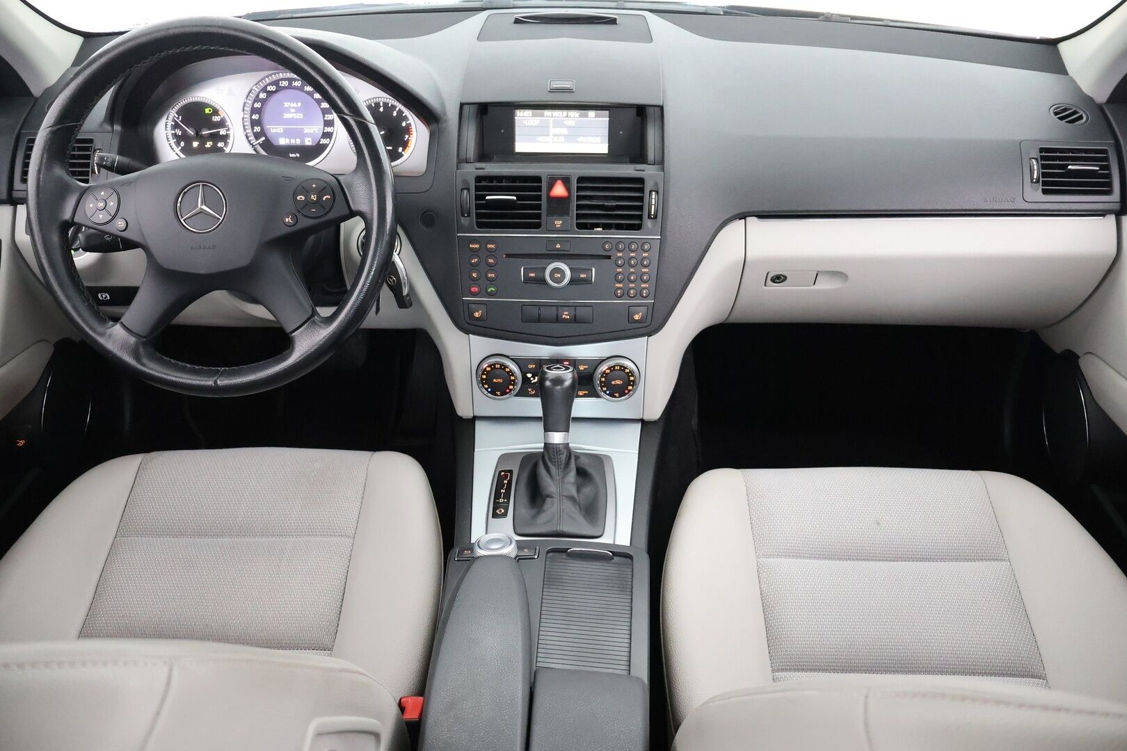 Mercedes-Benz C 2008 200 Kompressor A Business - Suomi-Auto | Tutkat | Kattoluukku | Hyvässä kunnossa