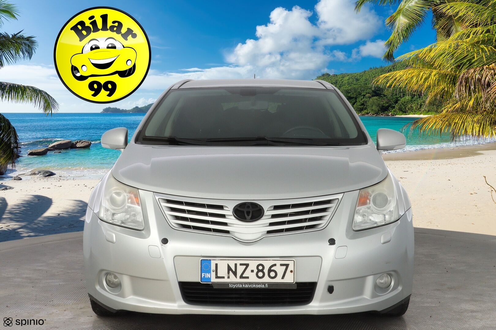 Toyota Avensis 2009 YritysOutlet - Myydään vain yrityksille - Kahdet renkaat / Särmä huoltohistoria / Kattavat varusteet