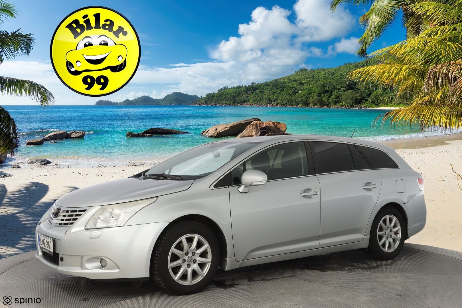 Toyota Avensis 2009 YritysOutlet - Myydään vain yrityksille - Kahdet renkaat / Särmä huoltohistoria / Kattavat varusteet