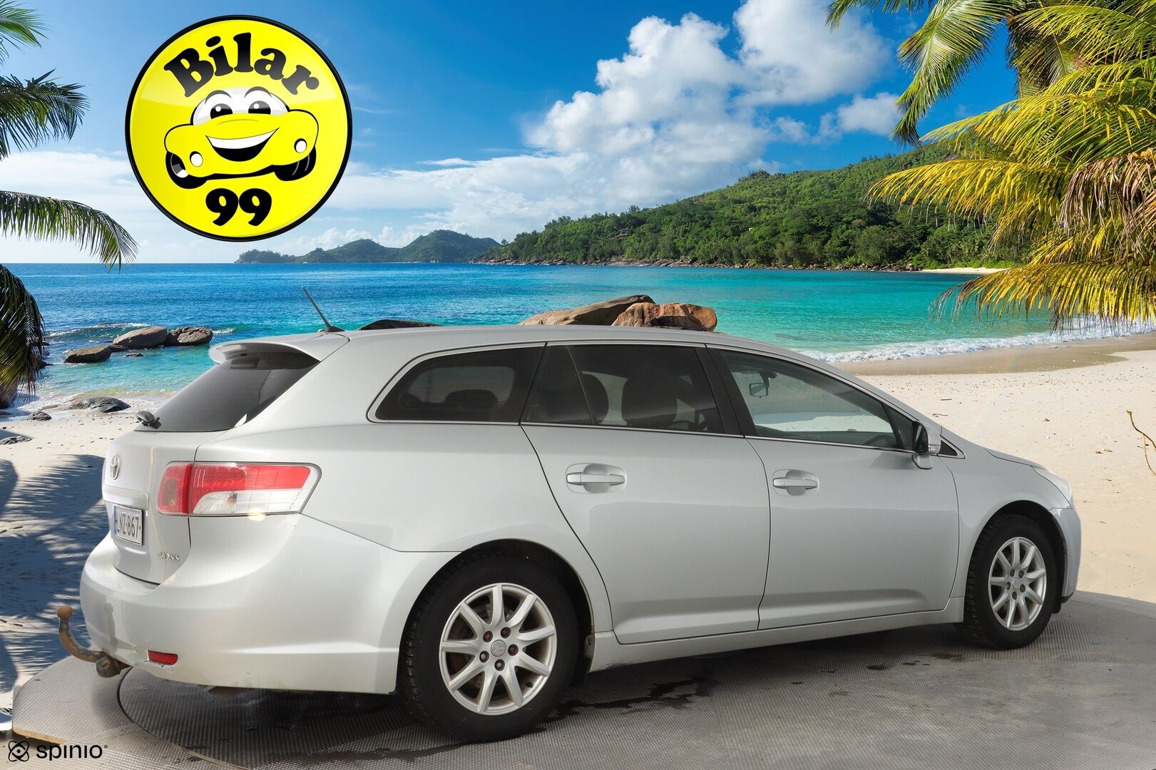 Toyota Avensis 2009 YritysOutlet - Myydään vain yrityksille - Kahdet renkaat / Särmä huoltohistoria / Kattavat varusteet