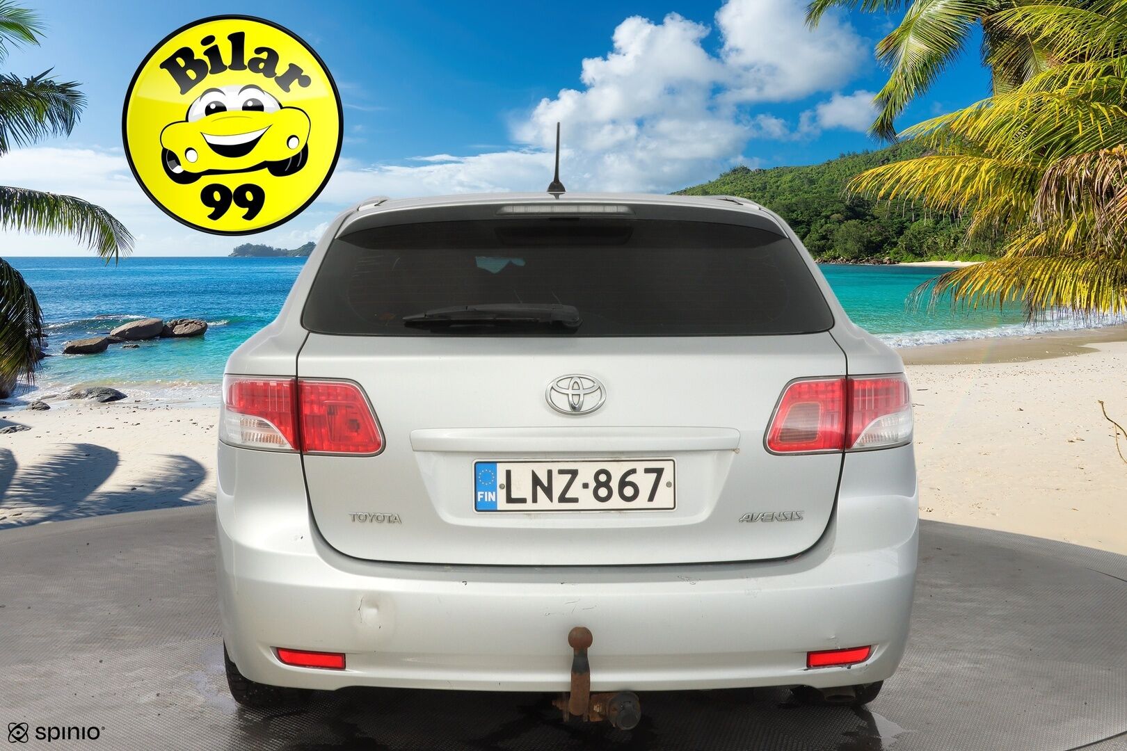 Toyota Avensis 2009 YritysOutlet - Myydään vain yrityksille - Kahdet renkaat / Särmä huoltohistoria / Kattavat varusteet