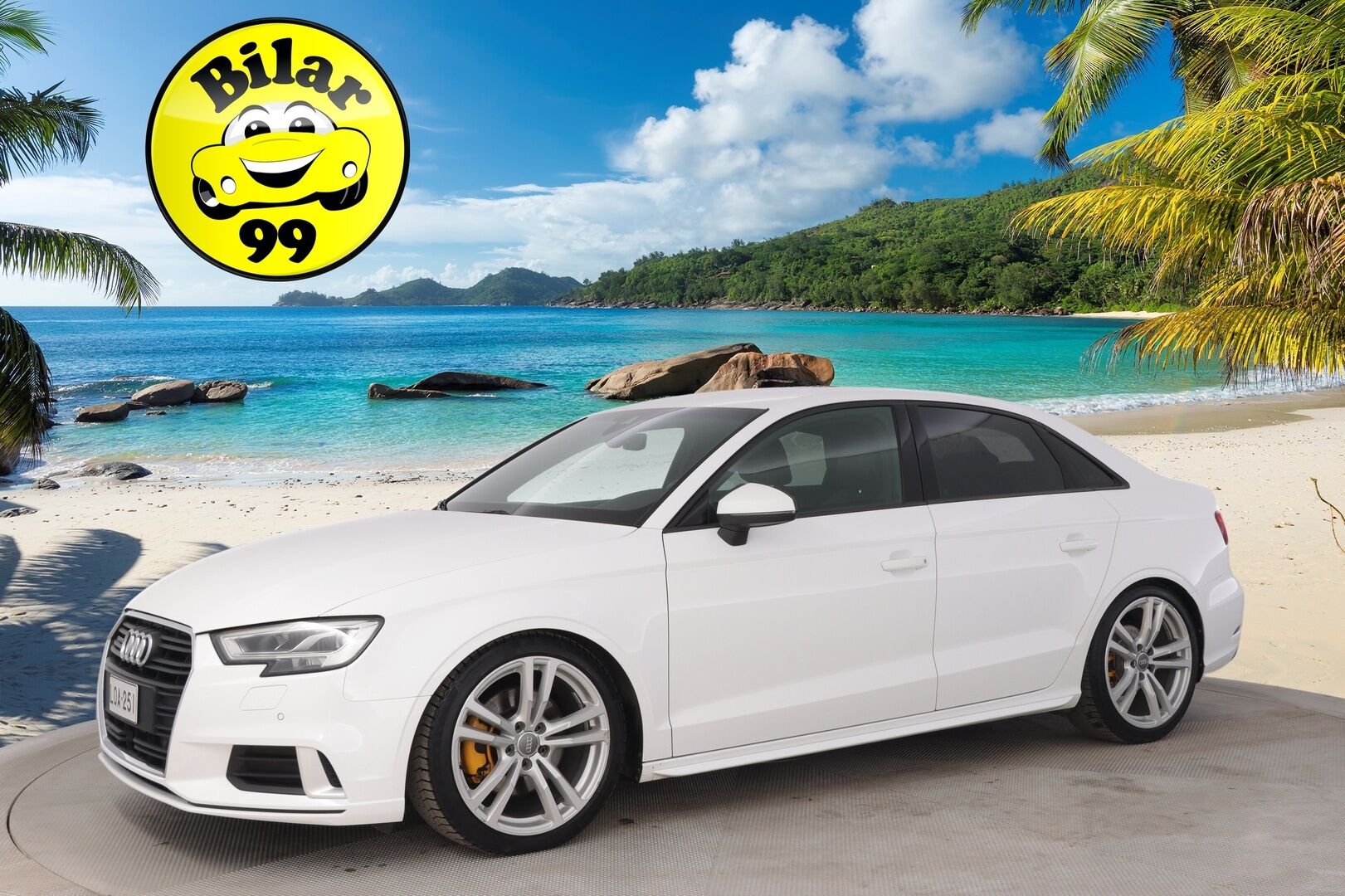 Audi A3 2018 Sedan Business Sport 2,0 TFSI 140 kW quattro S tronic *Webasto / Hierova penkki / ACC / Bang&olufsen* - *2x renkaat&vanteet*