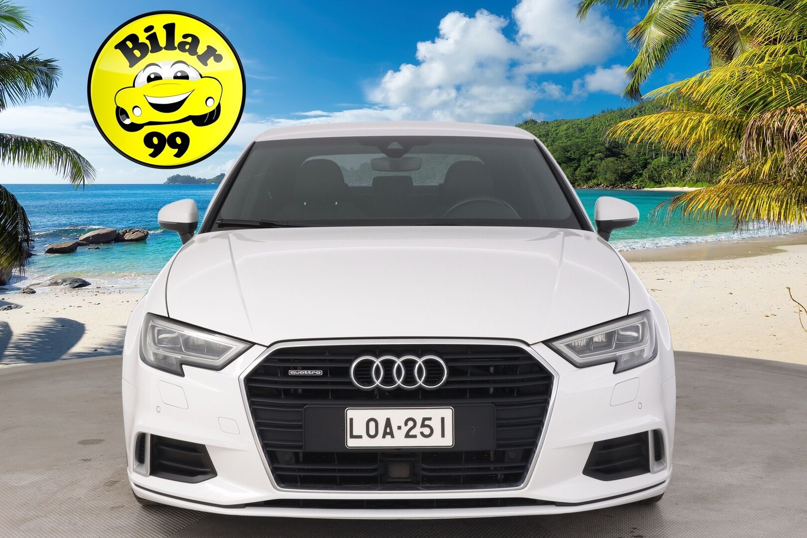 Audi A3 2018 Sedan Business Sport 2,0 TFSI 140 kW quattro S tronic *Webasto / Hierova penkki / ACC / Bang&olufsen* - *2x renkaat&vanteet*
