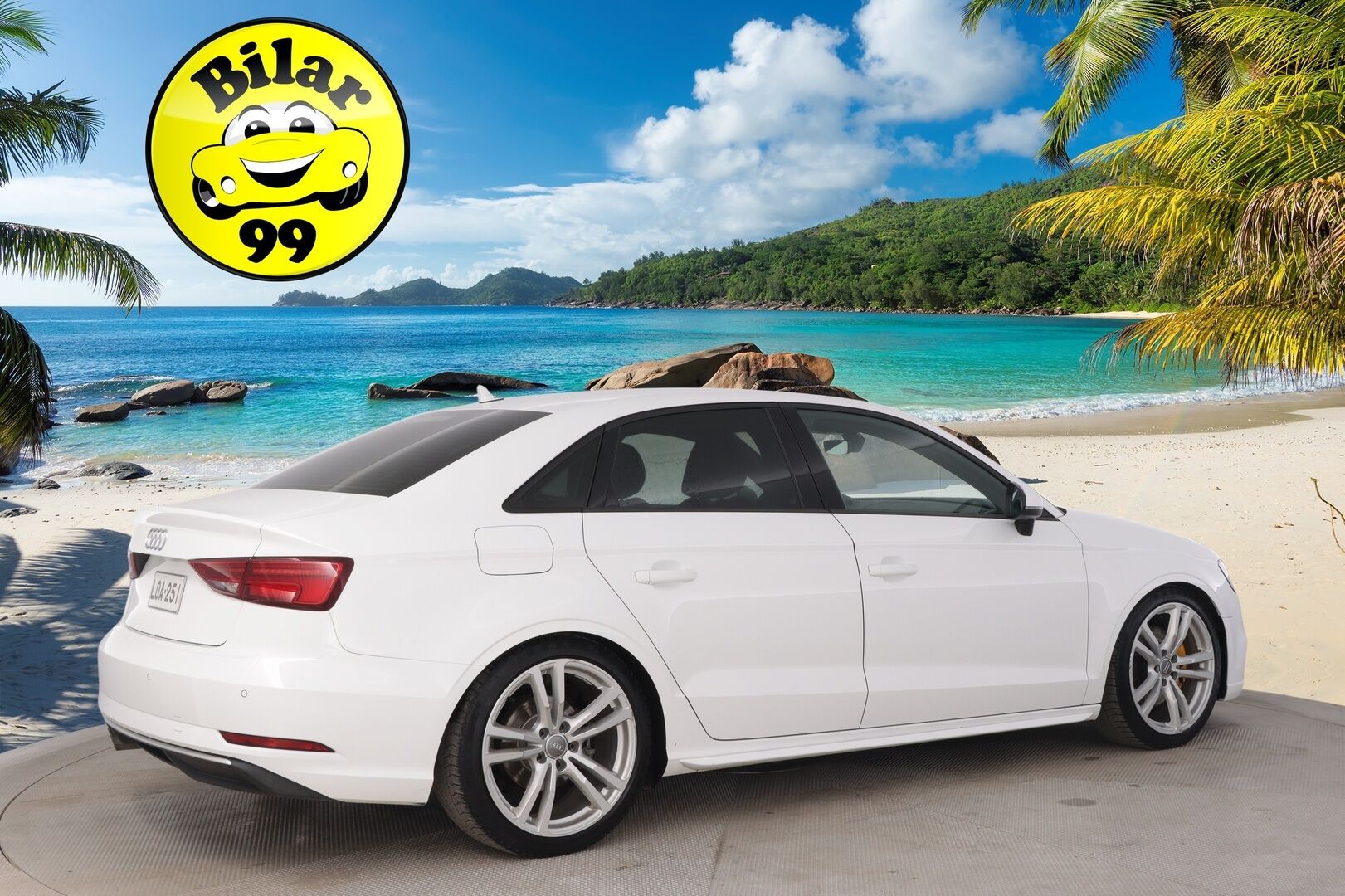 Audi A3 2018 Sedan Business Sport 2,0 TFSI 140 kW quattro S tronic *Webasto / Hierova penkki / ACC / Bang&olufsen* - *2x renkaat&vanteet*