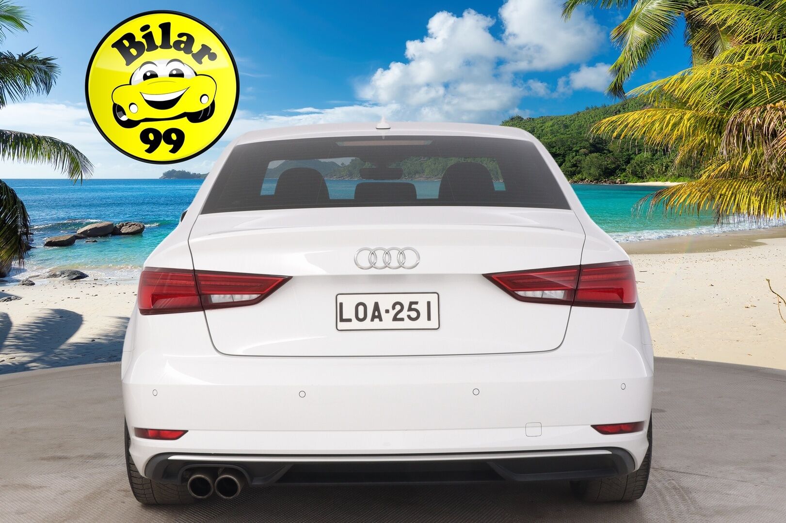 Audi A3 2018 Sedan Business Sport 2,0 TFSI 140 kW quattro S tronic *Webasto / Hierova penkki / ACC / Bang&olufsen* - *2x renkaat&vanteet*