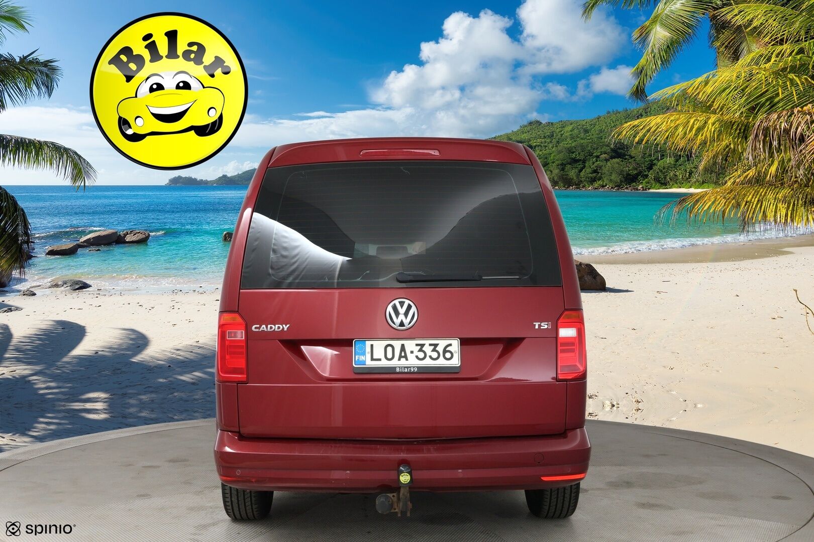 Volkswagen Caddy Maxi 2018 Trendline Family 1,4 TSI 92kW DSG bens. 7-p - Suomi-Auto | Vakkari | Webasto | P. Tutka | Koukku / 7-paikkainen 