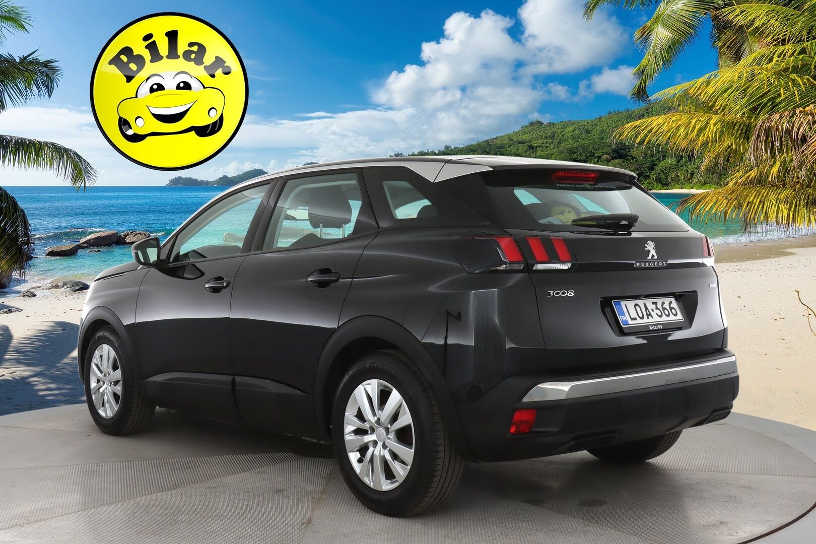 Peugeot 3008 2017 Active PureTech 130 Automaatti | Myydään huutokaupat.com | - Juuri Katsastettu! / Digimittaristo / P.kamera / Bluetooth / Suomi-auto / Isofix-valmius
