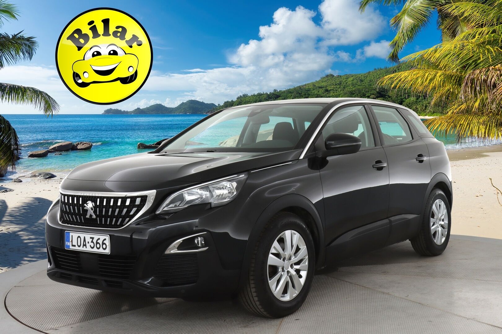 Peugeot 3008 2017 Active PureTech 130 Automaatti | Myydään huutokaupat.com | - Juuri Katsastettu! / Digimittaristo / P.kamera / Bluetooth / Suomi-auto / Isofix-valmius