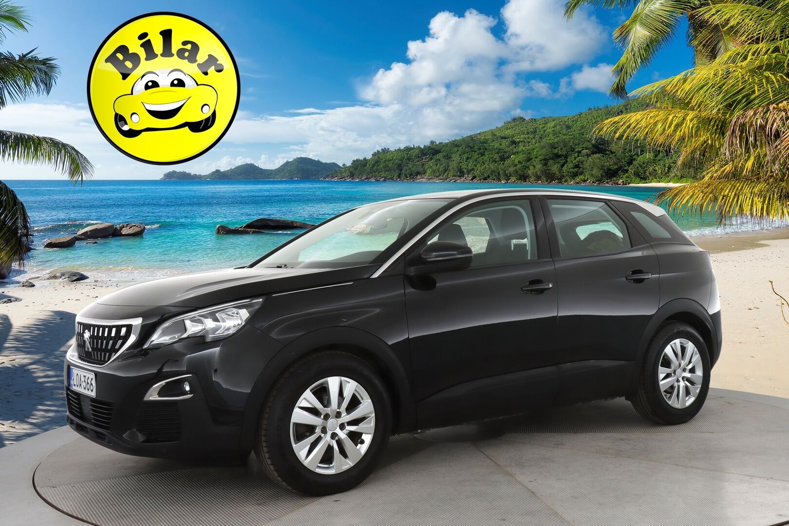 Peugeot 3008 2017 Active PureTech 130 Automaatti | Myydään huutokaupat.com | - Juuri Katsastettu! / Digimittaristo / P.kamera / Bluetooth / Suomi-auto / Isofix-valmius