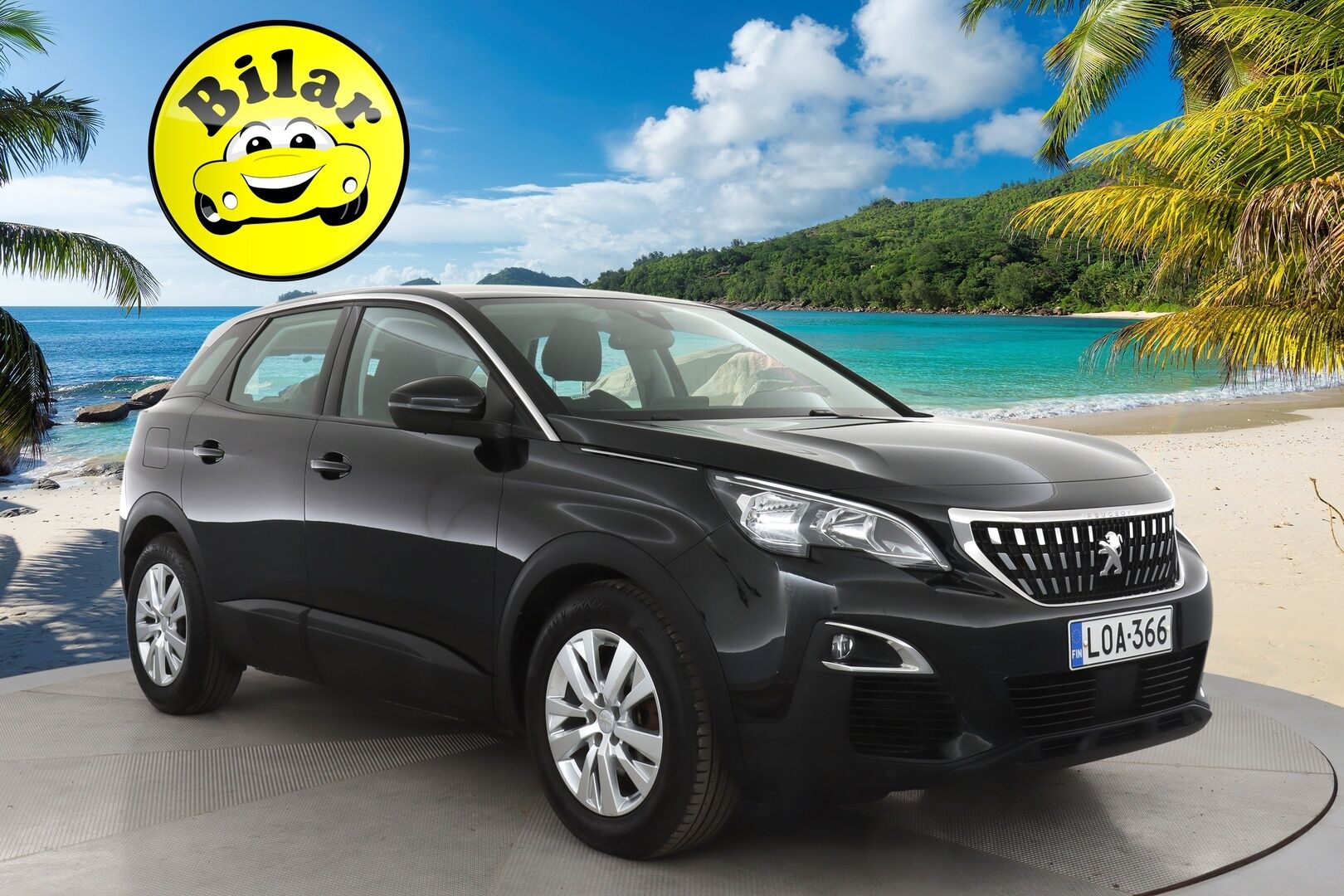 Peugeot 3008 2017 Active PureTech 130 Automaatti | Myydään huutokaupat.com | - Juuri Katsastettu! / Digimittaristo / P.kamera / Bluetooth / Suomi-auto / Isofix-valmius